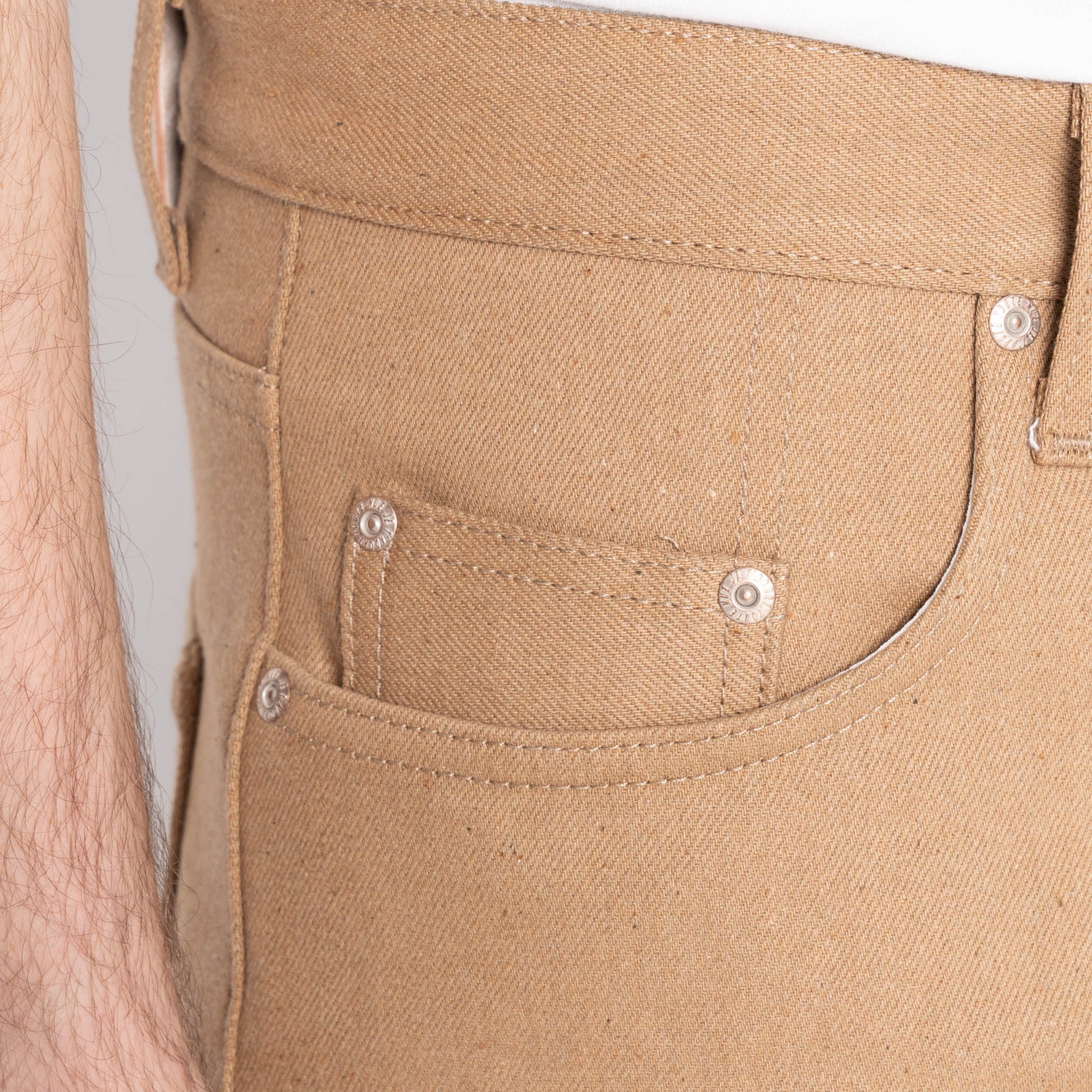 Strong Guy -  Brown Fox Selvedge - Brown - Image 4
