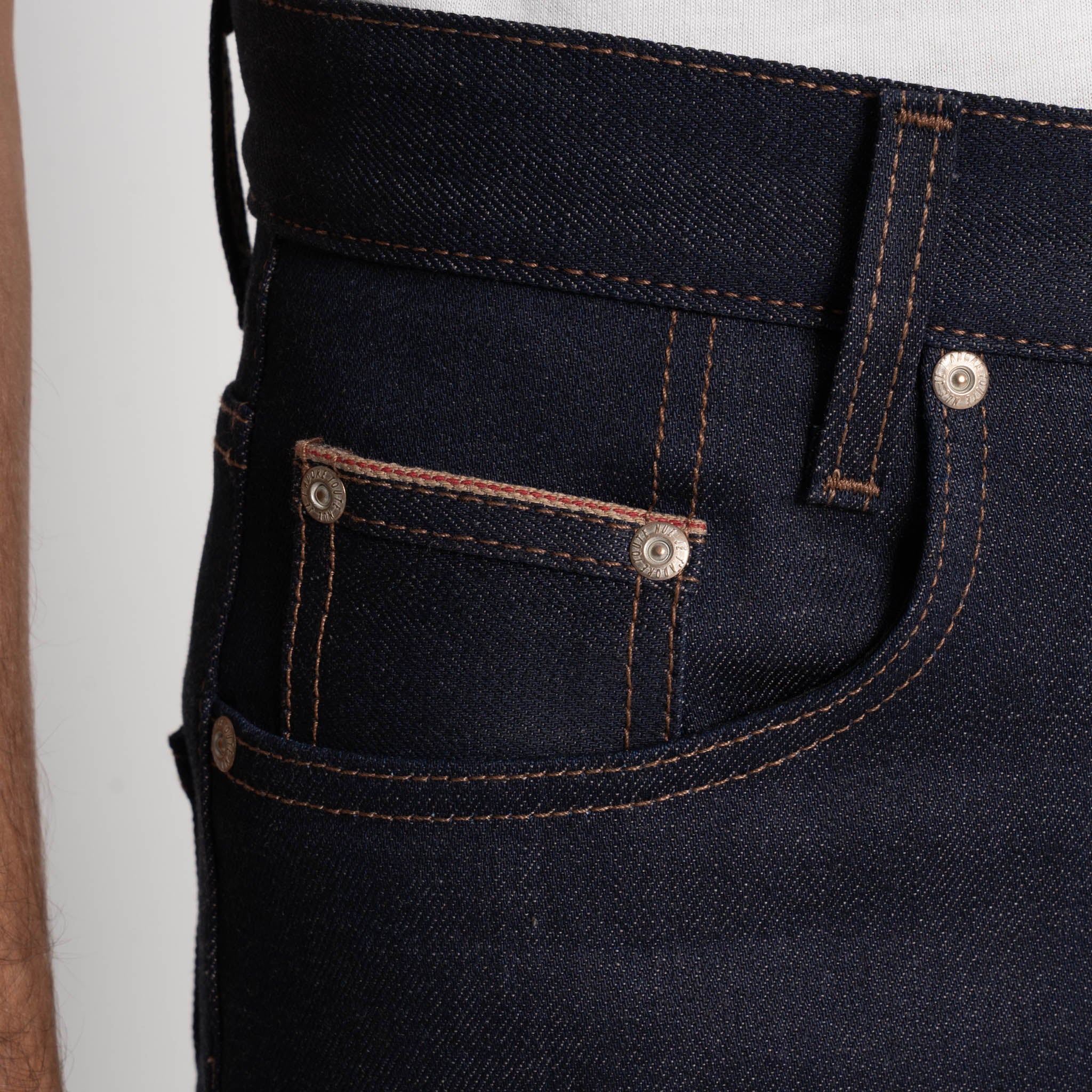 Strong Guy - Coffee Dye Selvedge - Indigo - Image 5