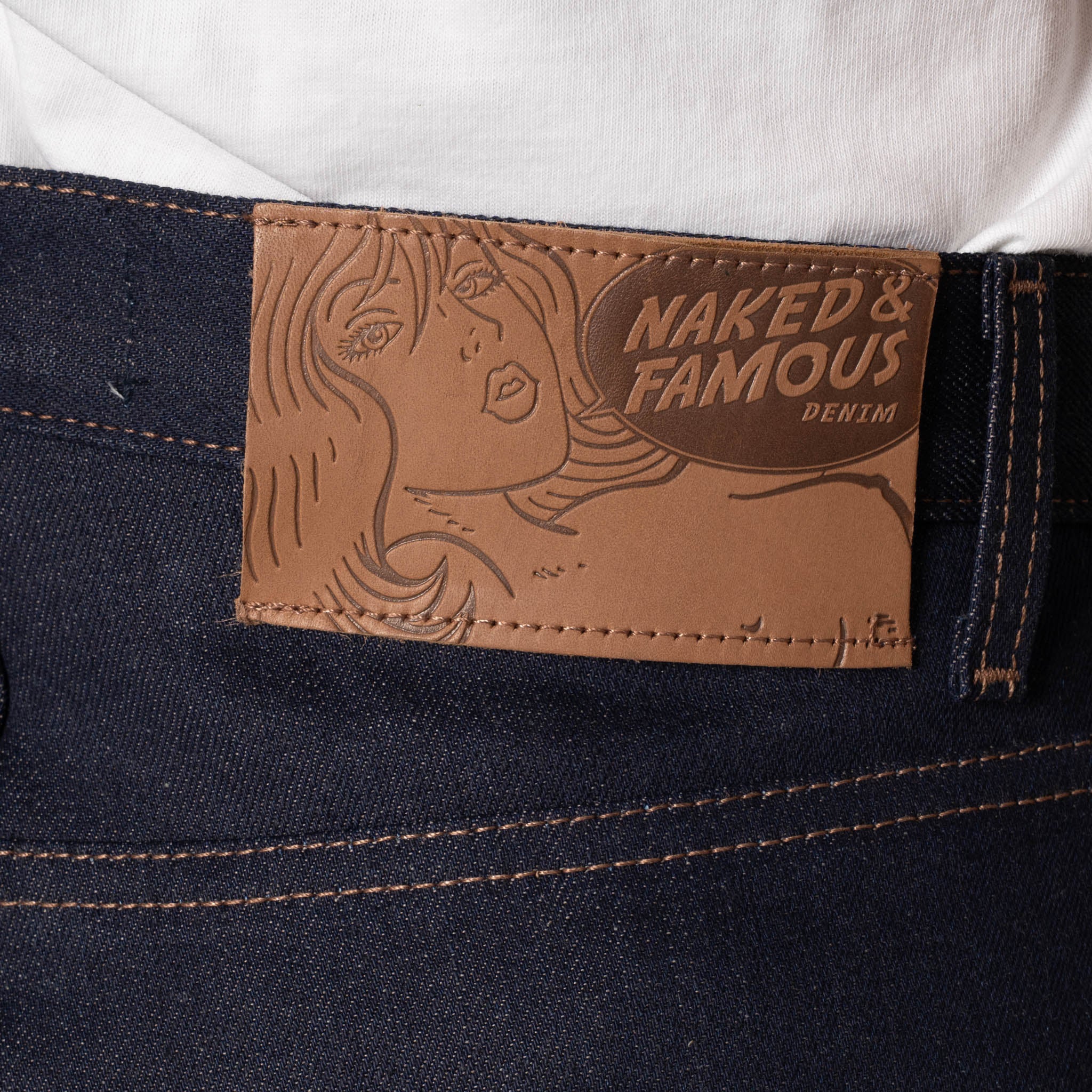 Strong Guy - Coffee Dye Selvedge - Indigo - Image 6