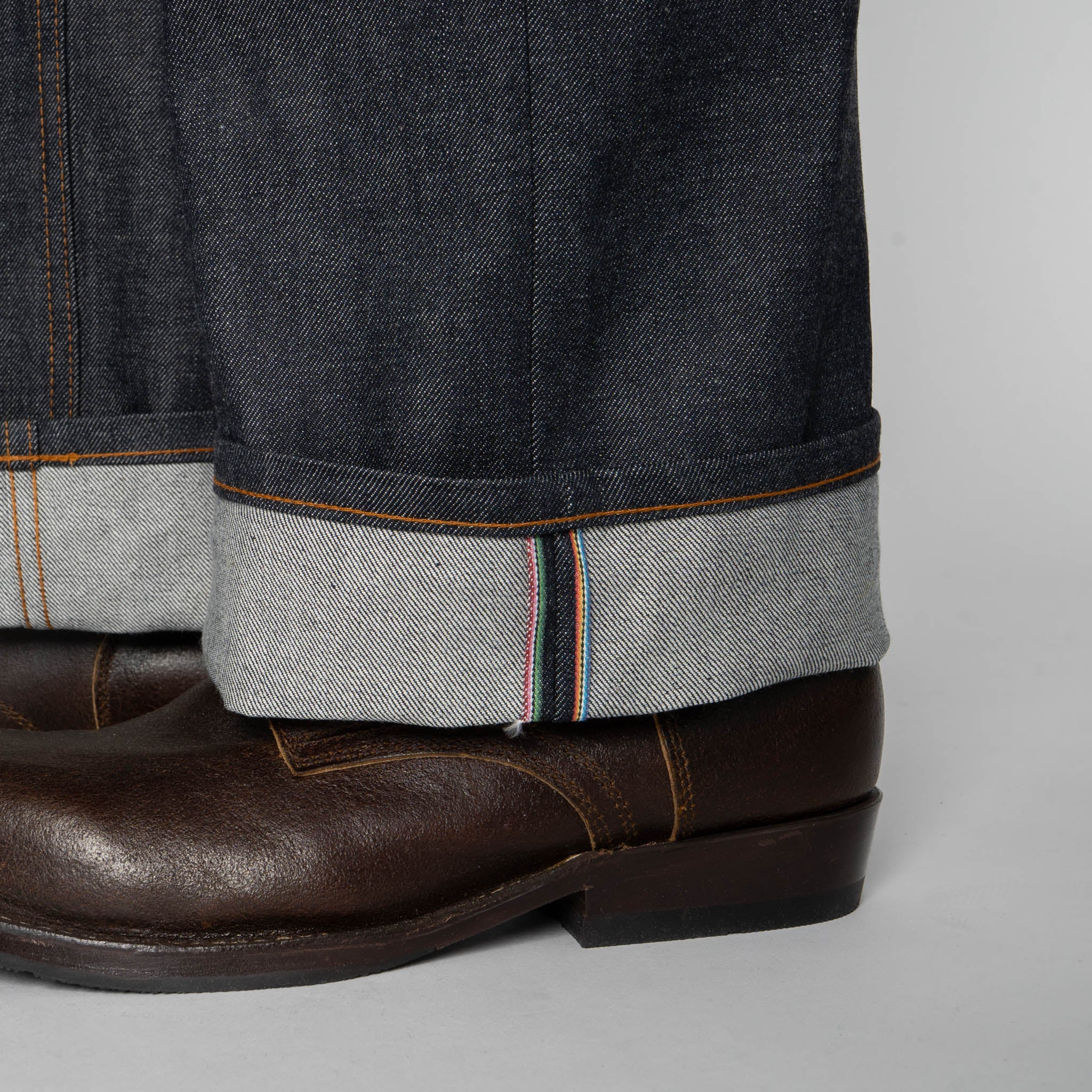 Strong Guy - Dia De Los Muertos Selvedge - Indigo - Image 7
