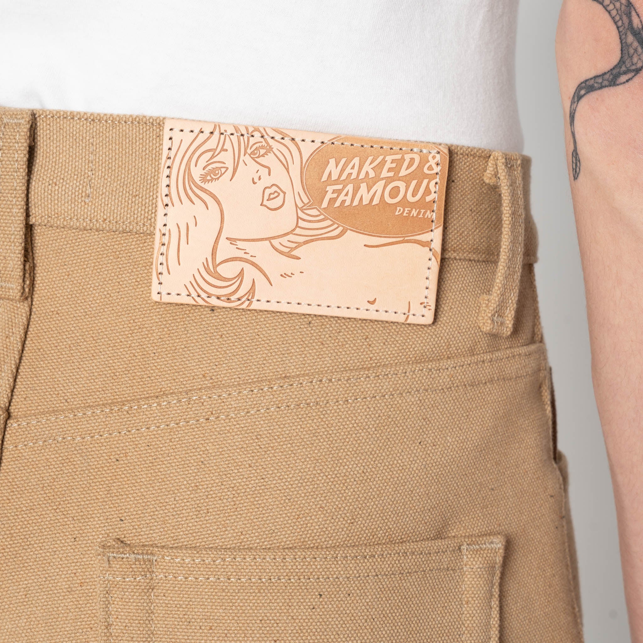 Strong Guy - Fat Fox Selvedge - Brown - Image 6
