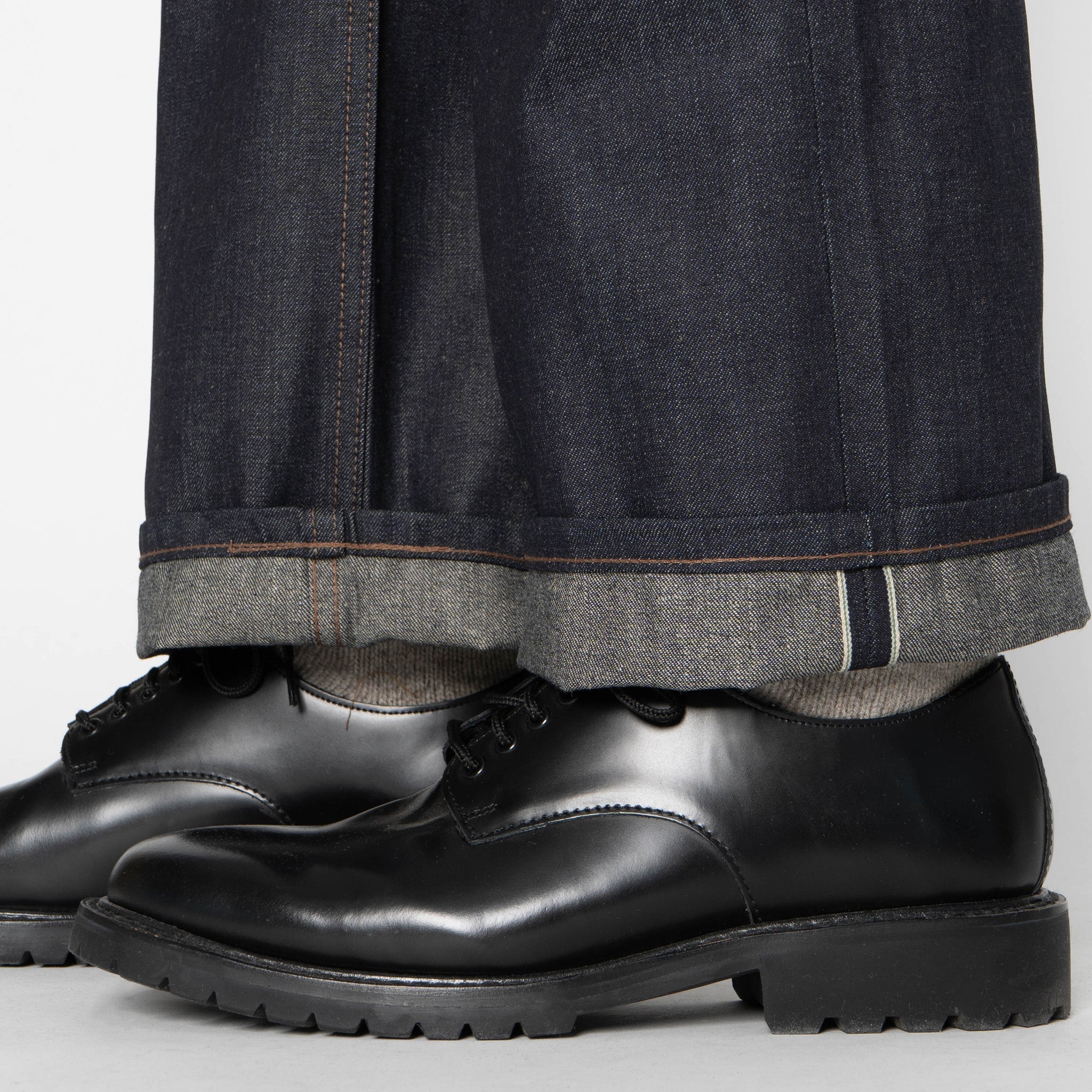 Strong  Guy -  Hemp Blend  Selvedge - Indigo - Image 7