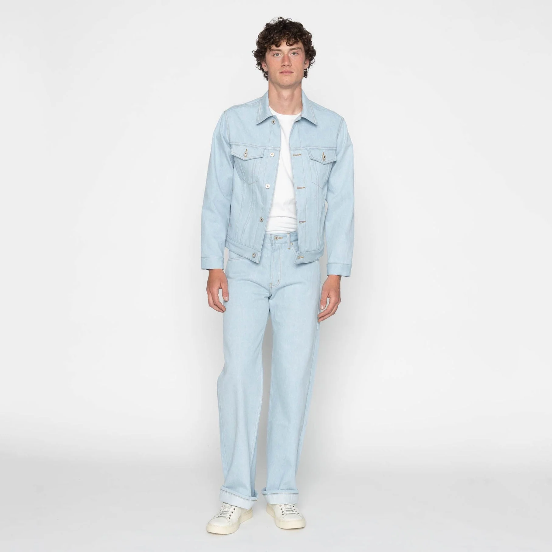 Strong Guy - Secret Agent Denim - Bleach Blue - Image 8