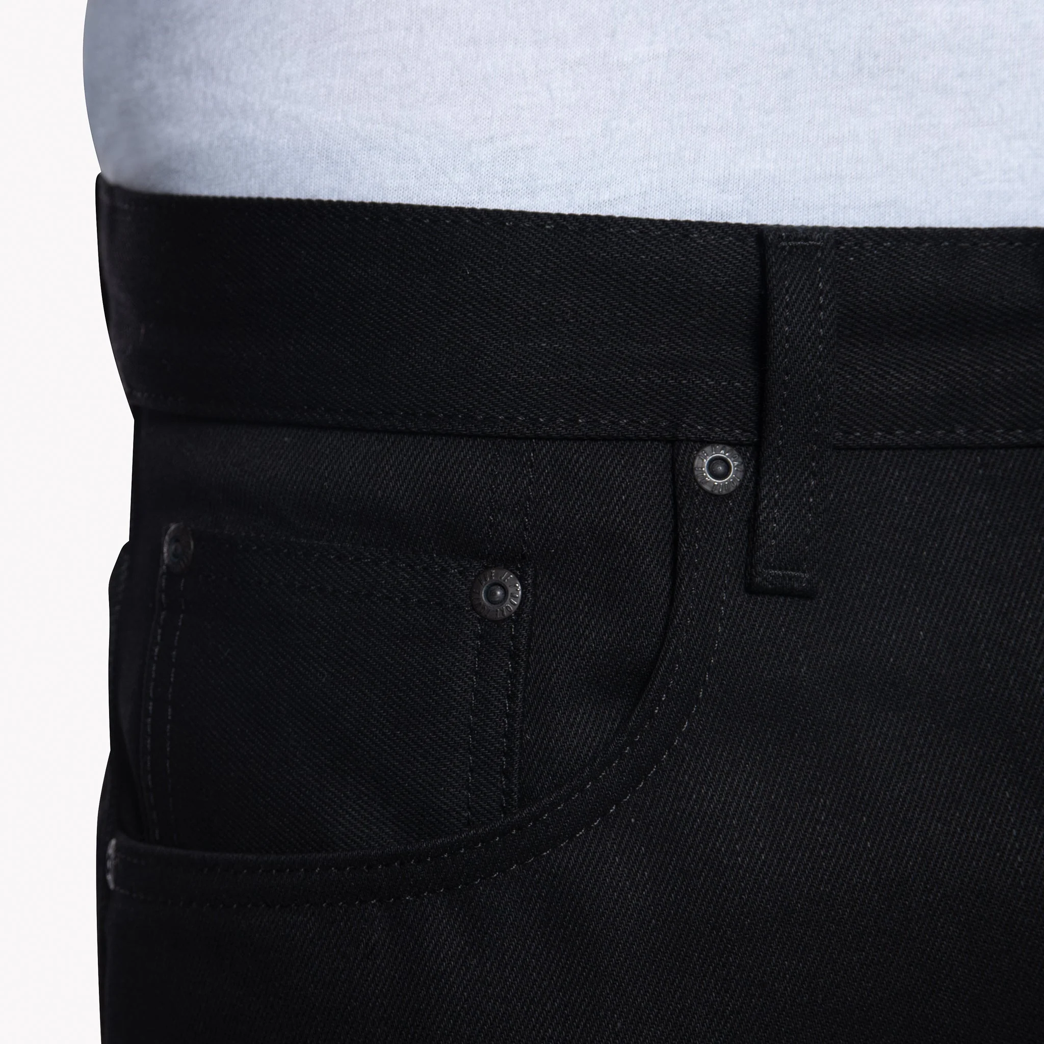 Strong Guy - Solid Black Selvedge - Image 4