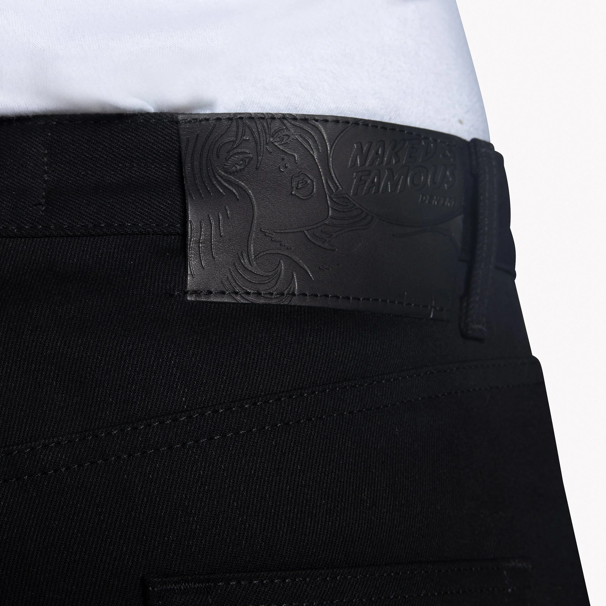 Strong Guy - Solid Black Selvedge - Image 5