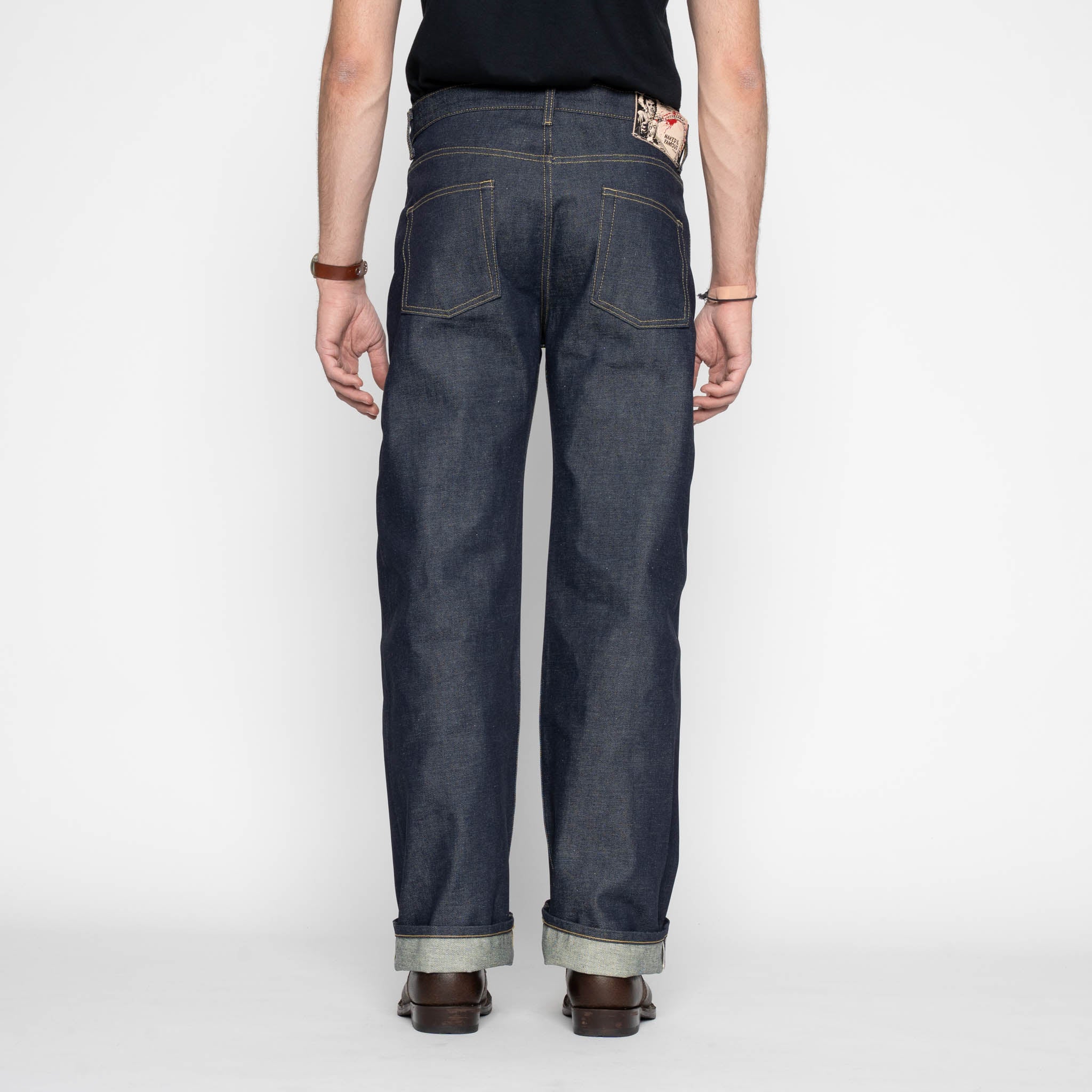 Strong Guy - Texas Chainsaw Massacre "Leatherface" Selvedge - Indigo - Image 4