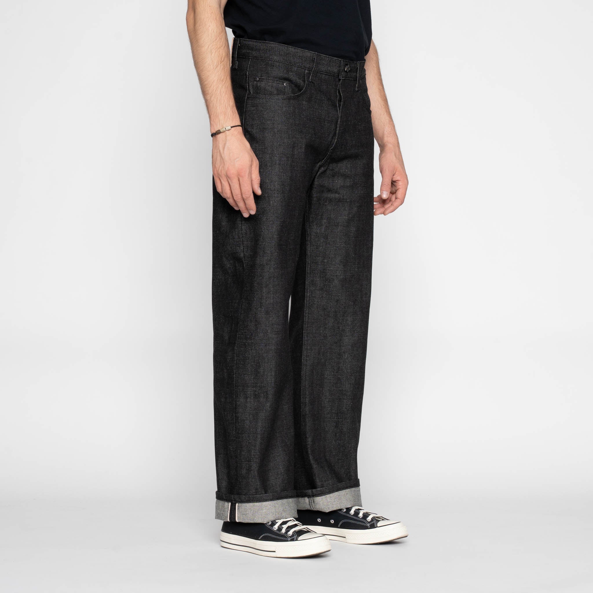 Strong Guy - Yatagarasu Selvedge - Black - Image 3