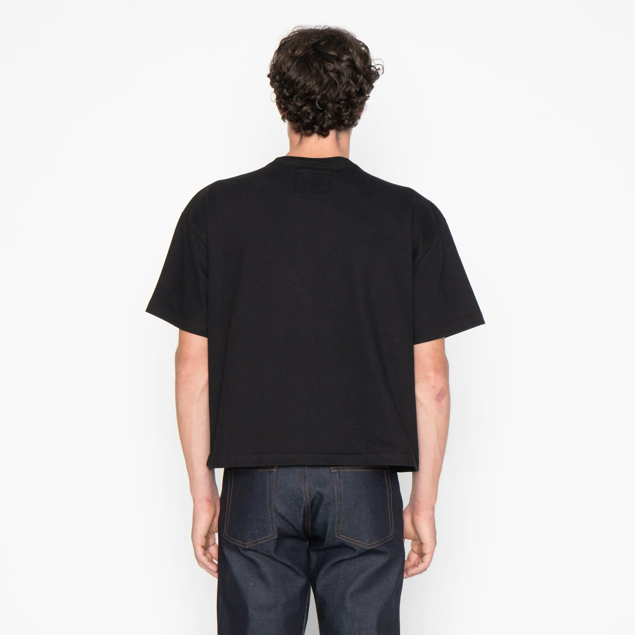 Strong Tee - Heavyweight 11oz. Jersey - Black - Image 4