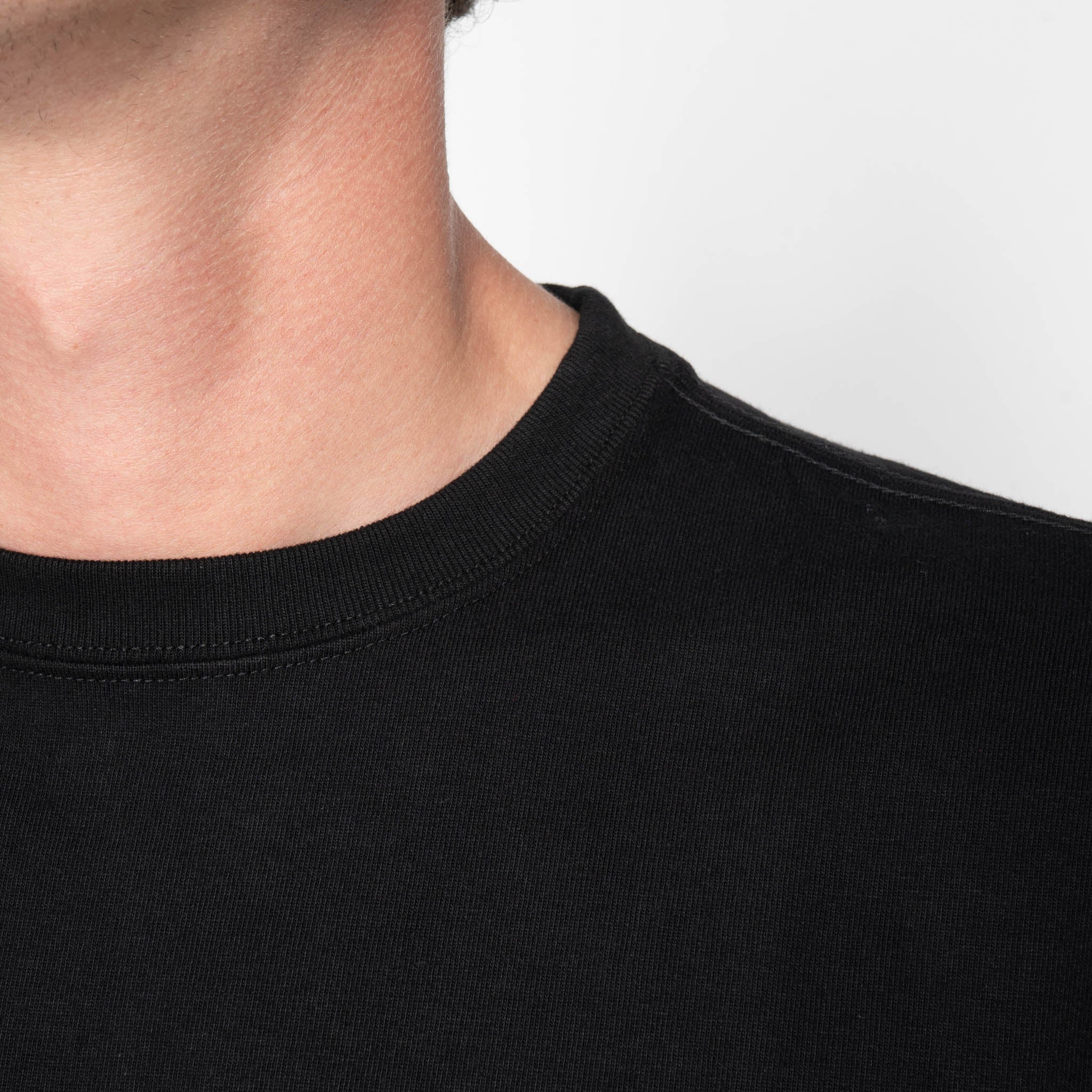 Strong Tee - Heavyweight 11oz. Jersey - Black - Image 5
