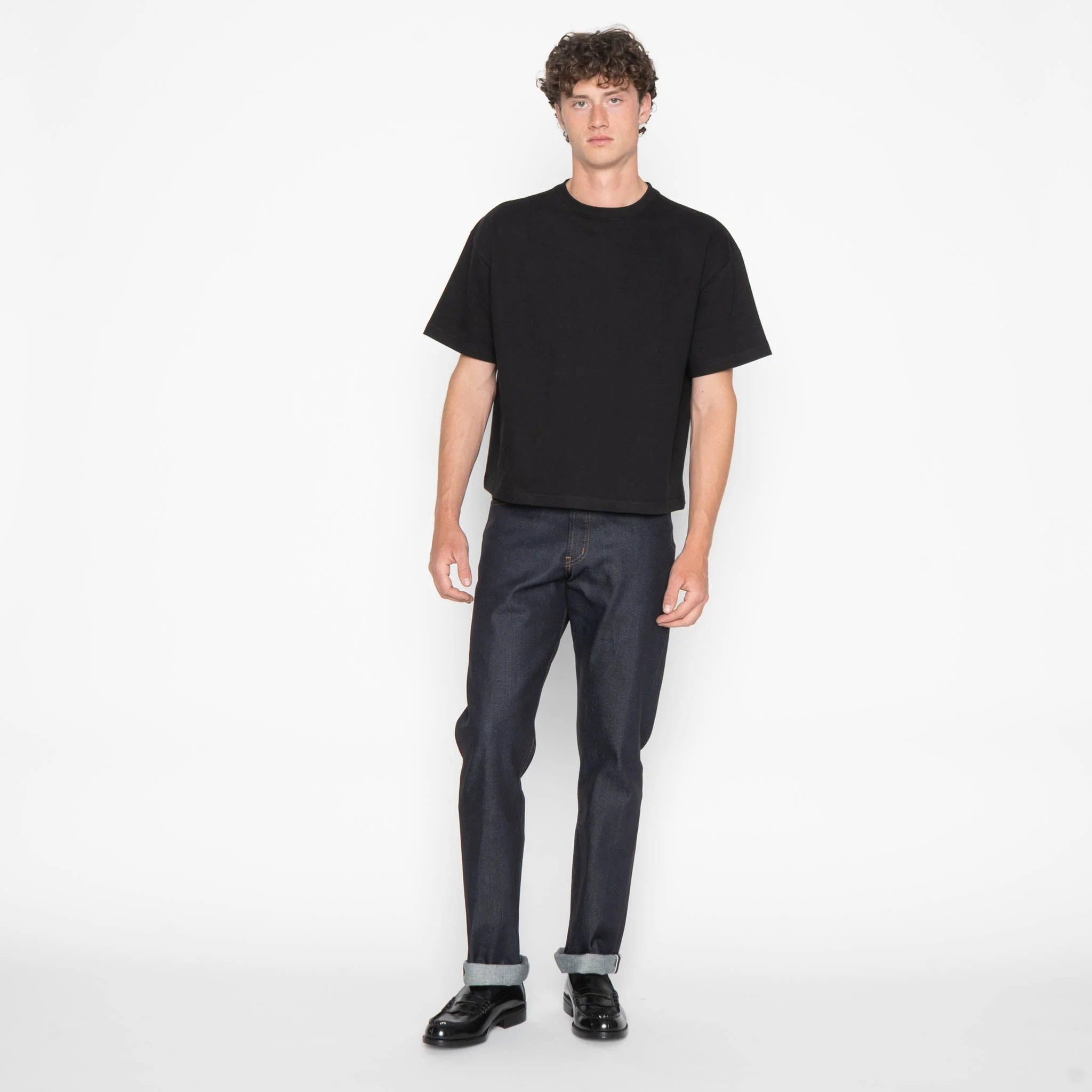 Strong Tee - Heavyweight 11oz. Jersey - Black - Image 6