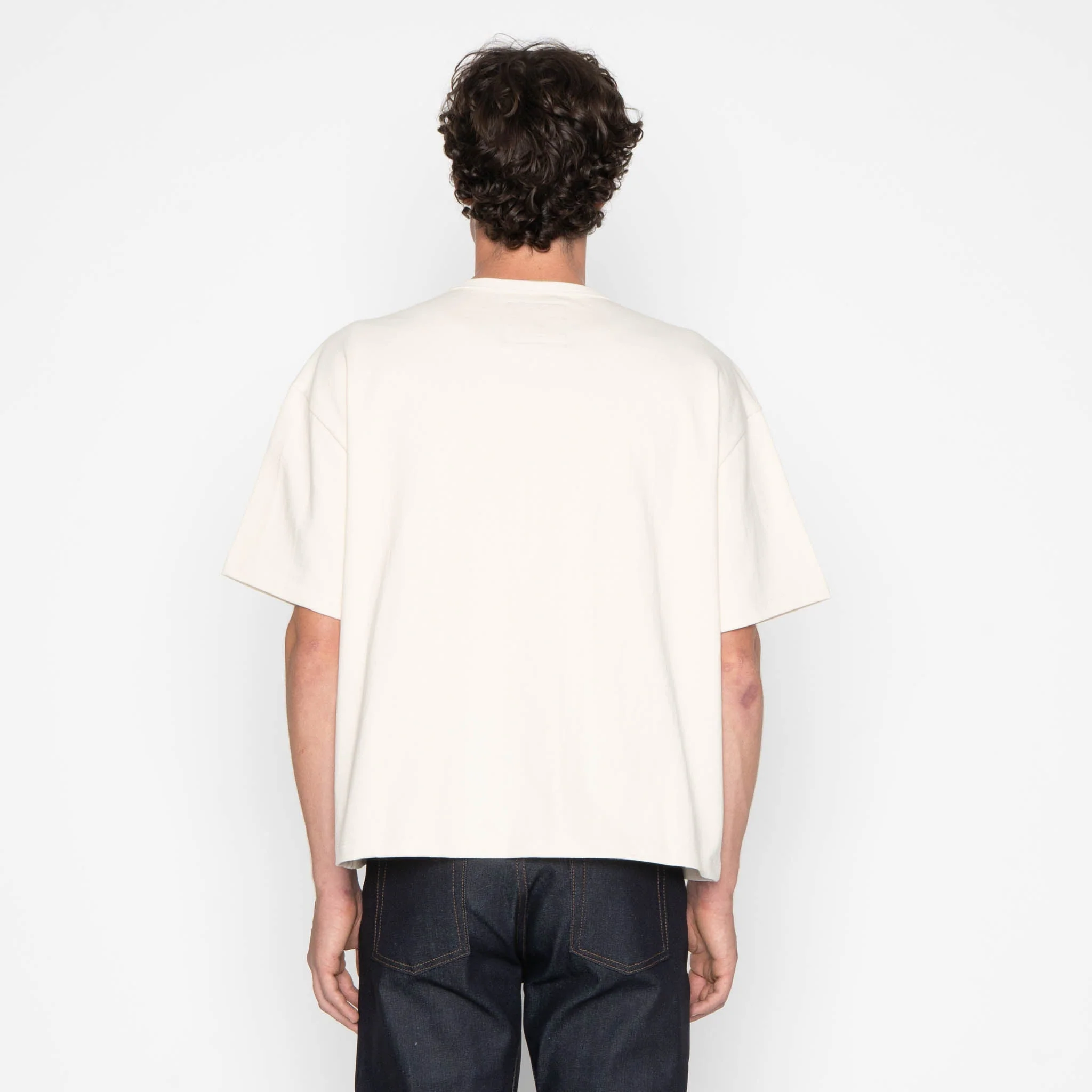 Strong Tee - Heavyweight 11oz. Jersey - Natural - Image 4