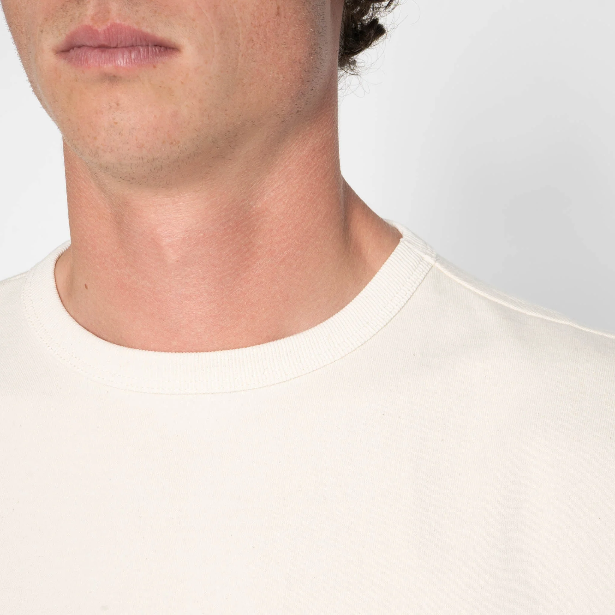 Strong Tee - Heavyweight 11oz. Jersey - Natural - Image 5