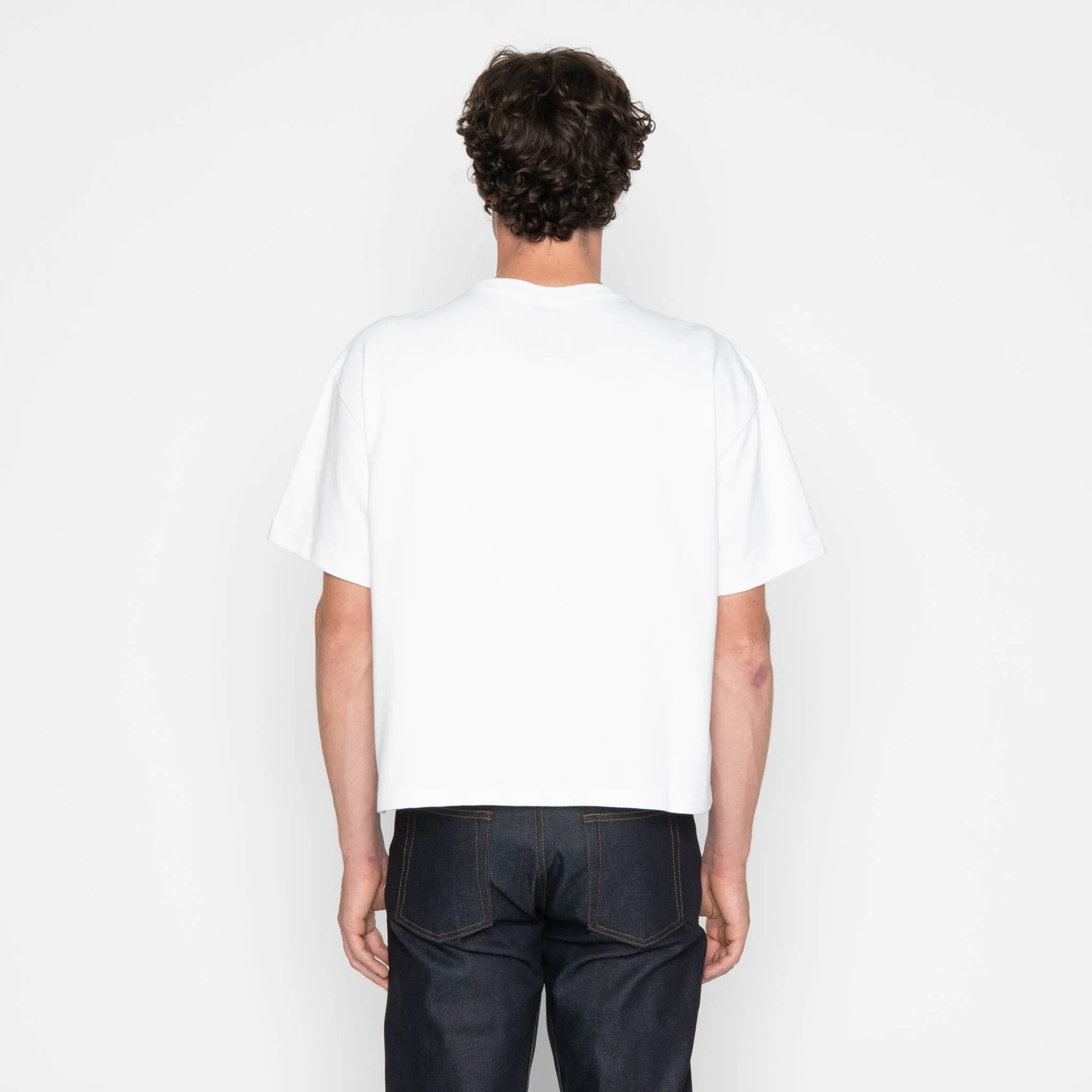 Strong Tee - Heavyweight 11oz. Jersey - White - Image 4