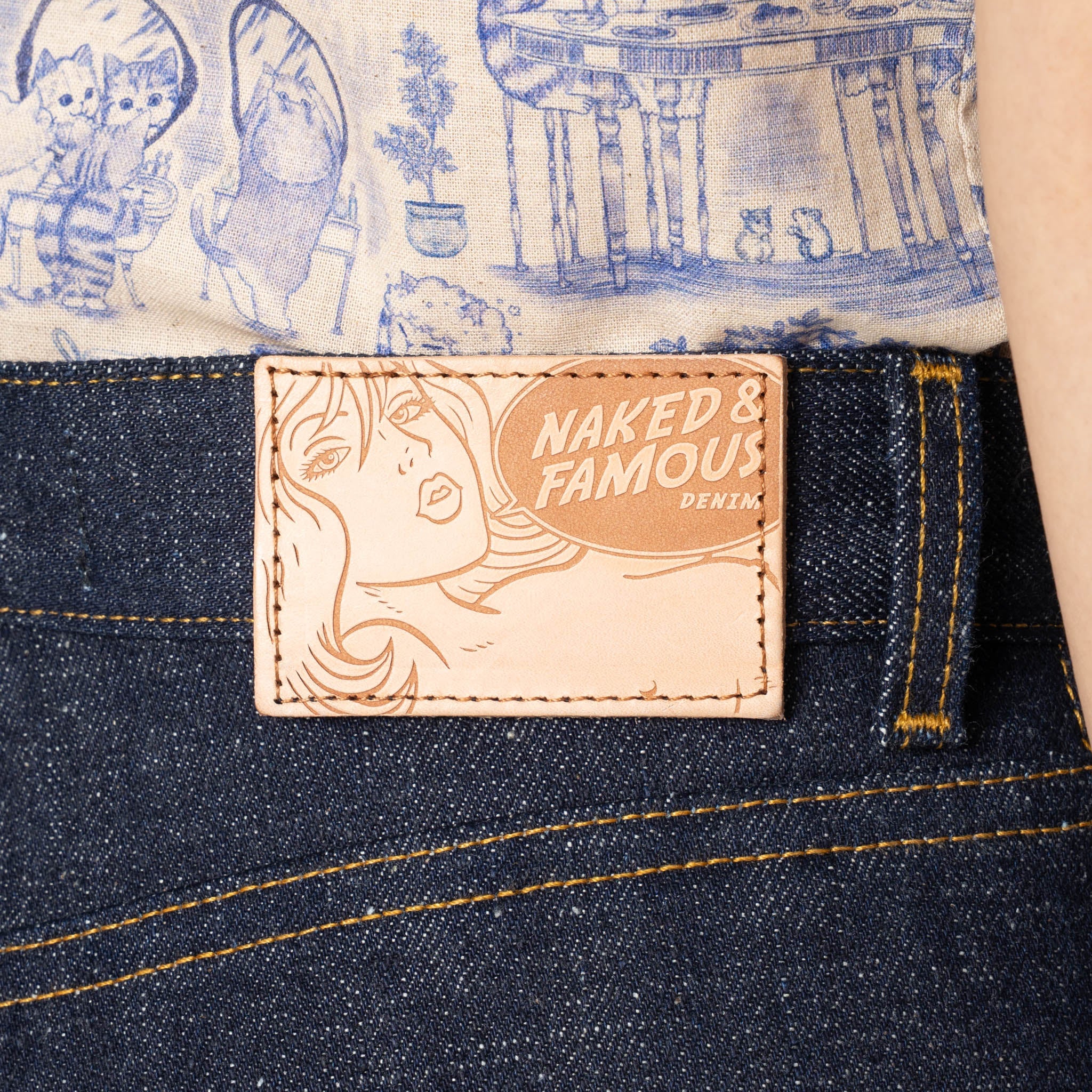 Super Girl - Brawler Selvedge - Indigo - Image 6
