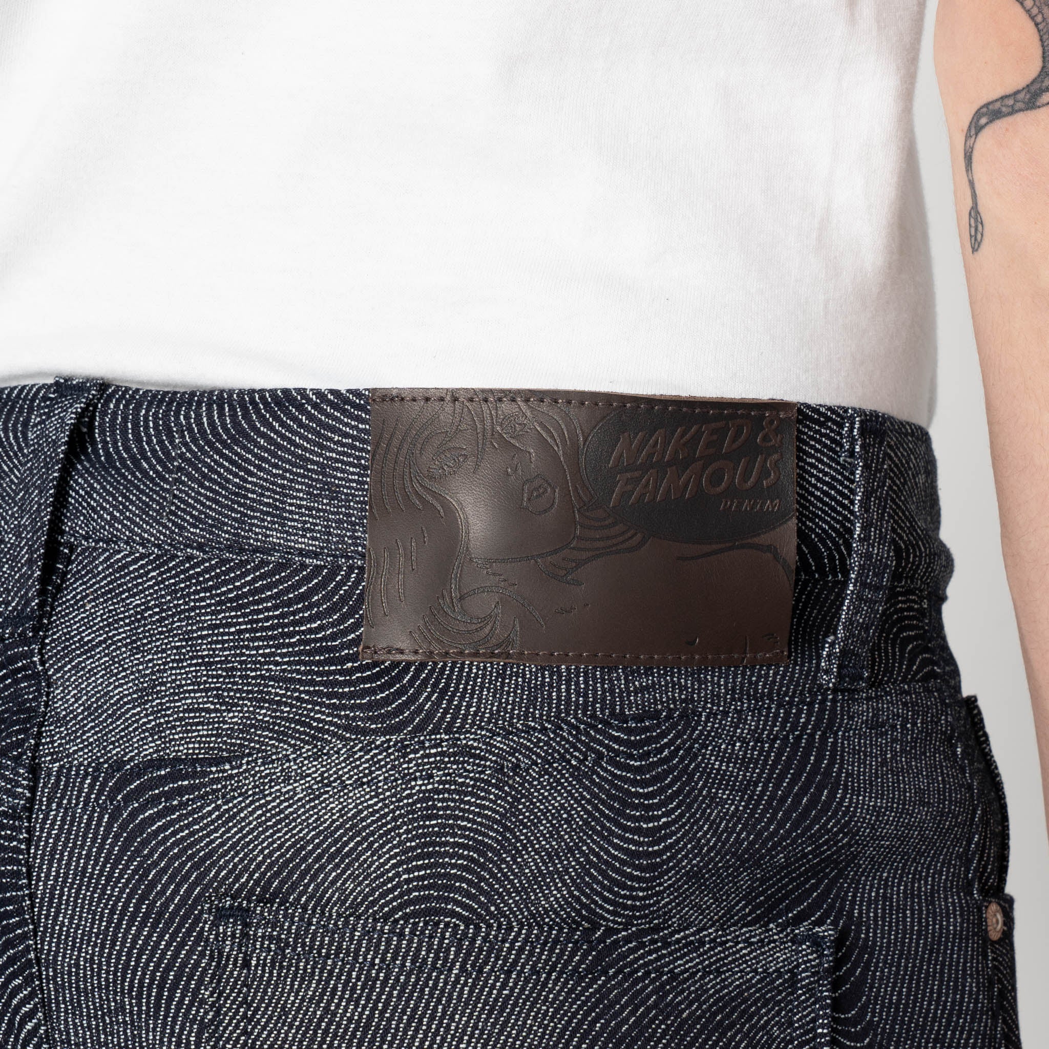 Super Guy - Fingerprint Denim - Indigo - Image 6