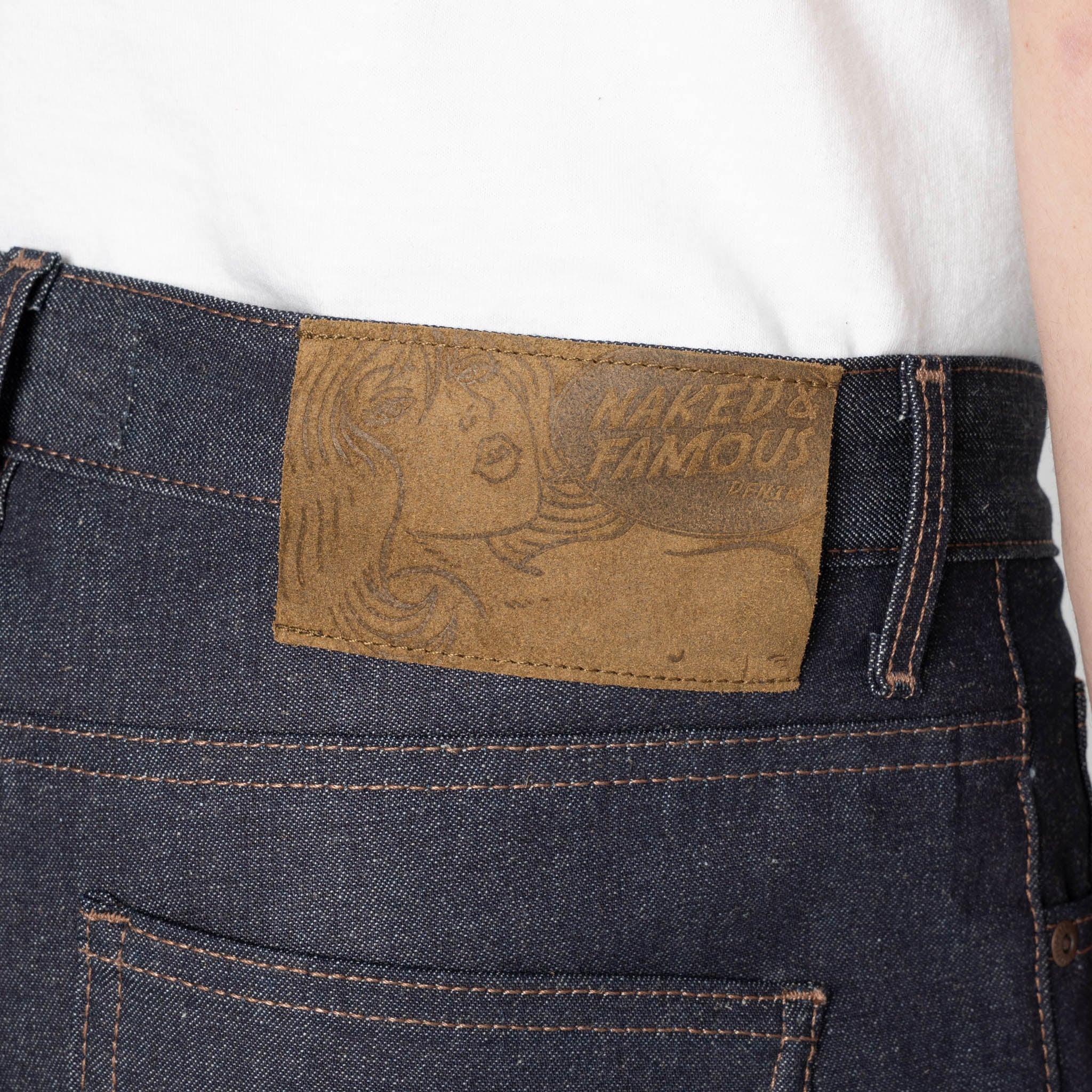 Super Guy -  Hemp Blend  Selvedge - Indigo - Image 6