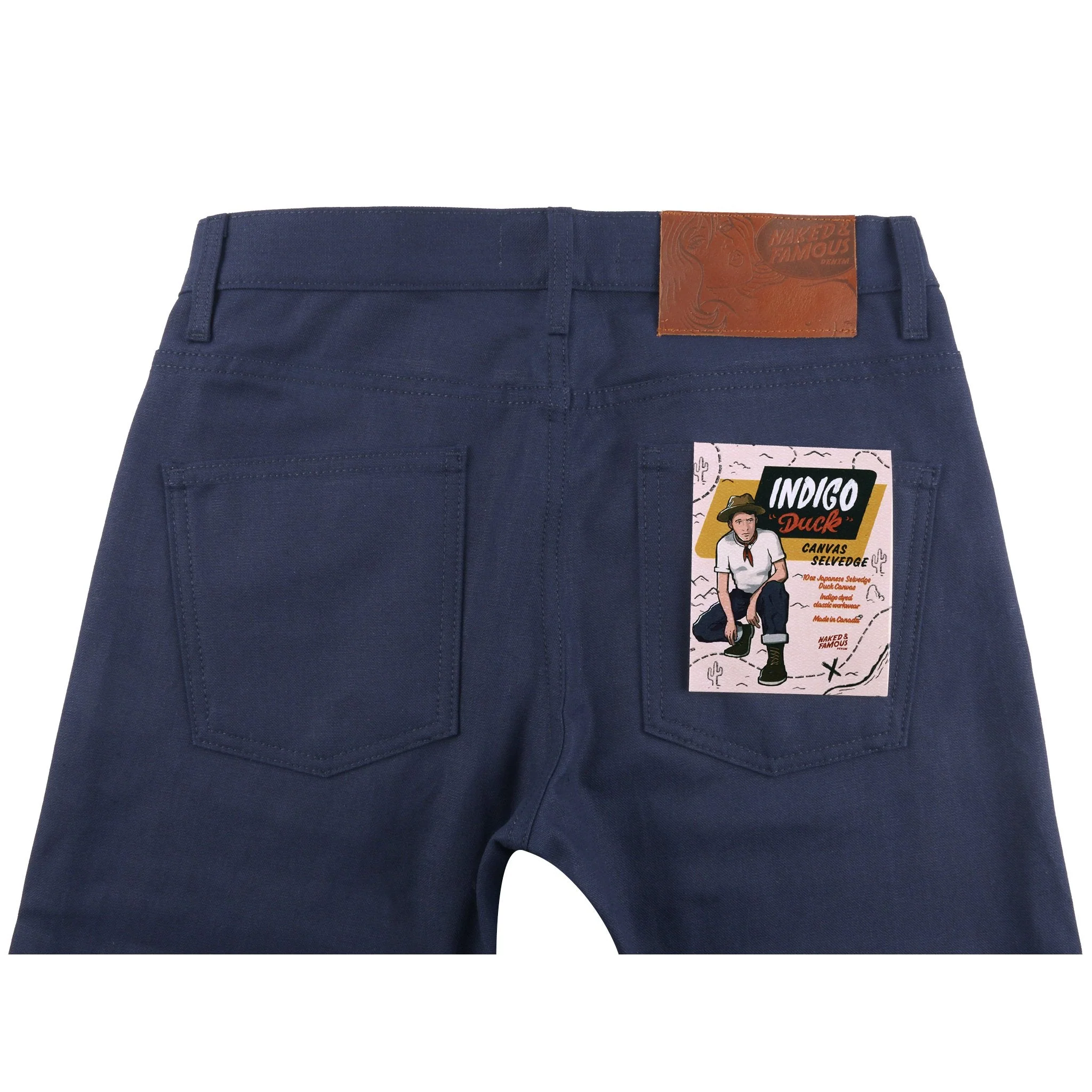 Super Guy - Indigo Duck Canvas Selvedge - Image 3