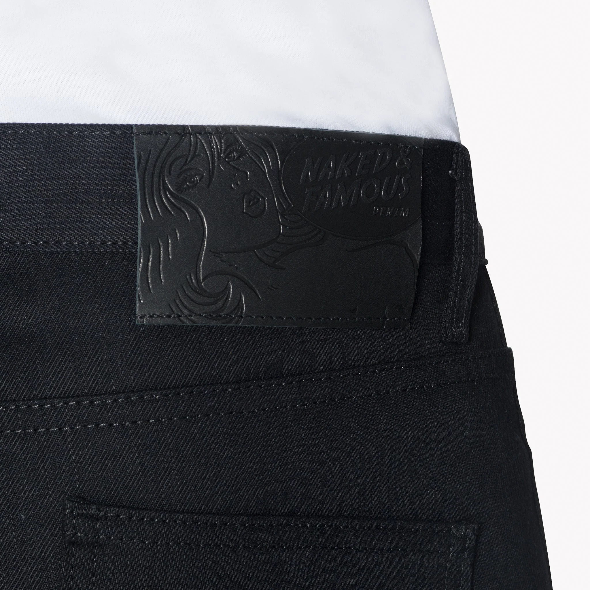 Super Guy - Solid Black Selvedge - Image 5