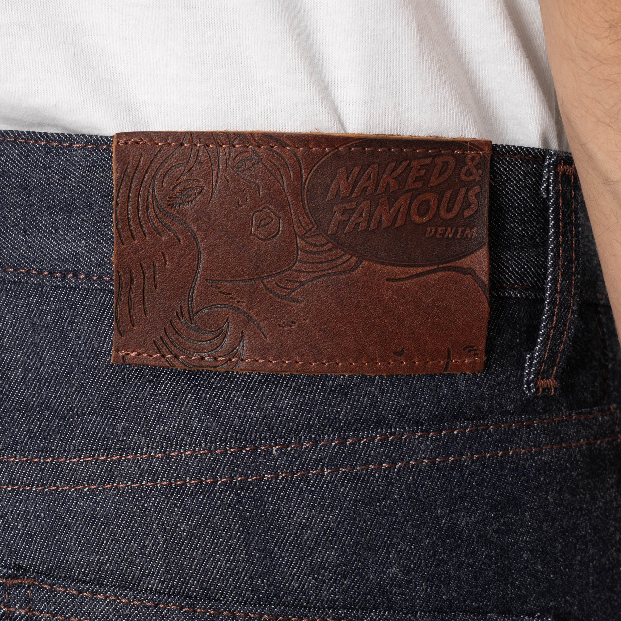 Super Guy - Flying Squirrel Selvedge - Indigo - Image 6