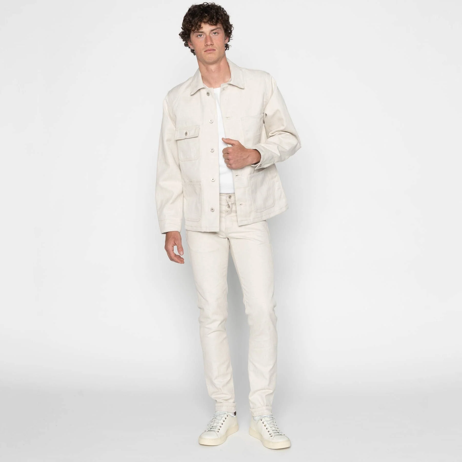 Super Guy - Tabi Selvedge - Off White - Image 8