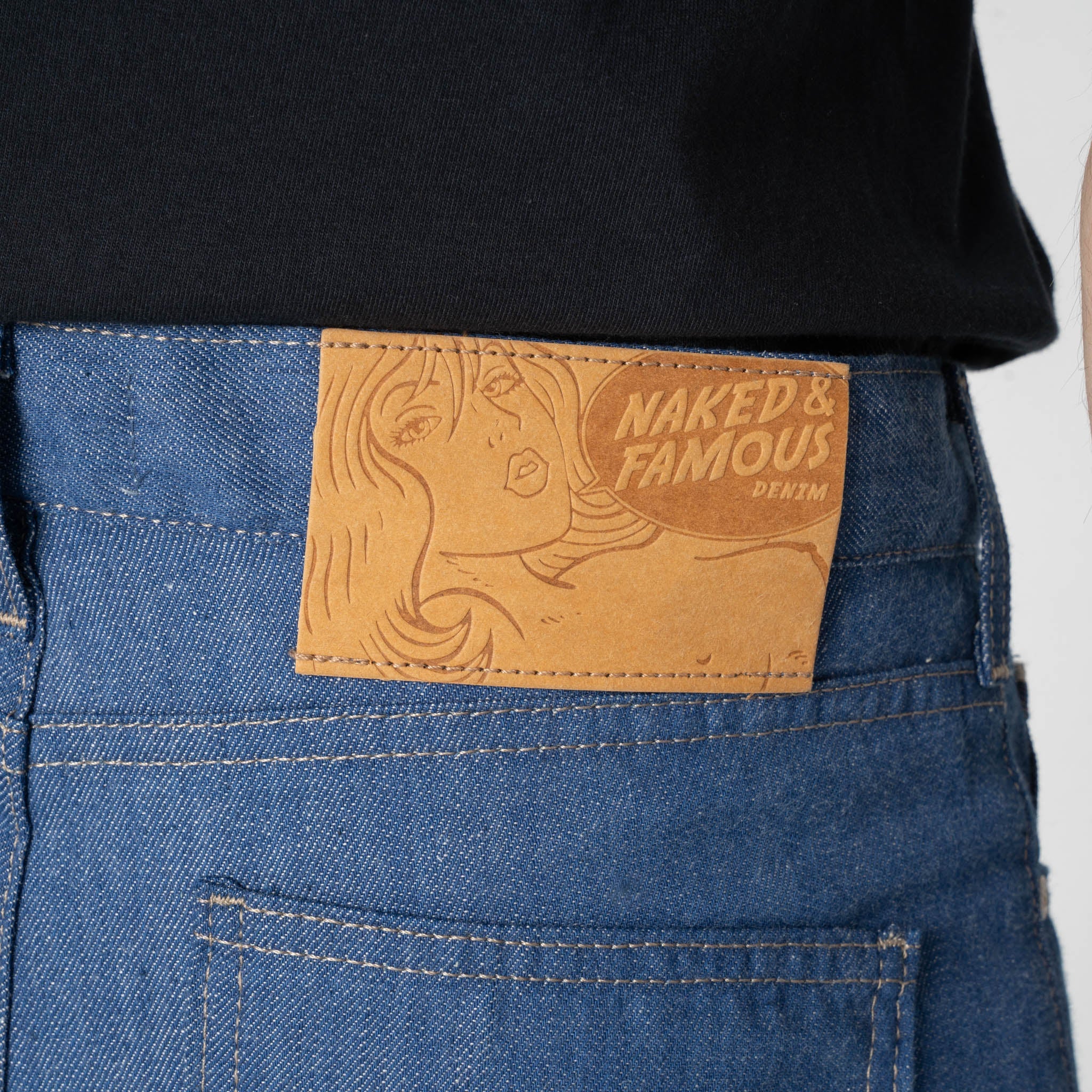 Super Guy - The Cat’s Pyjamas Selvedge - Blue - Image 6