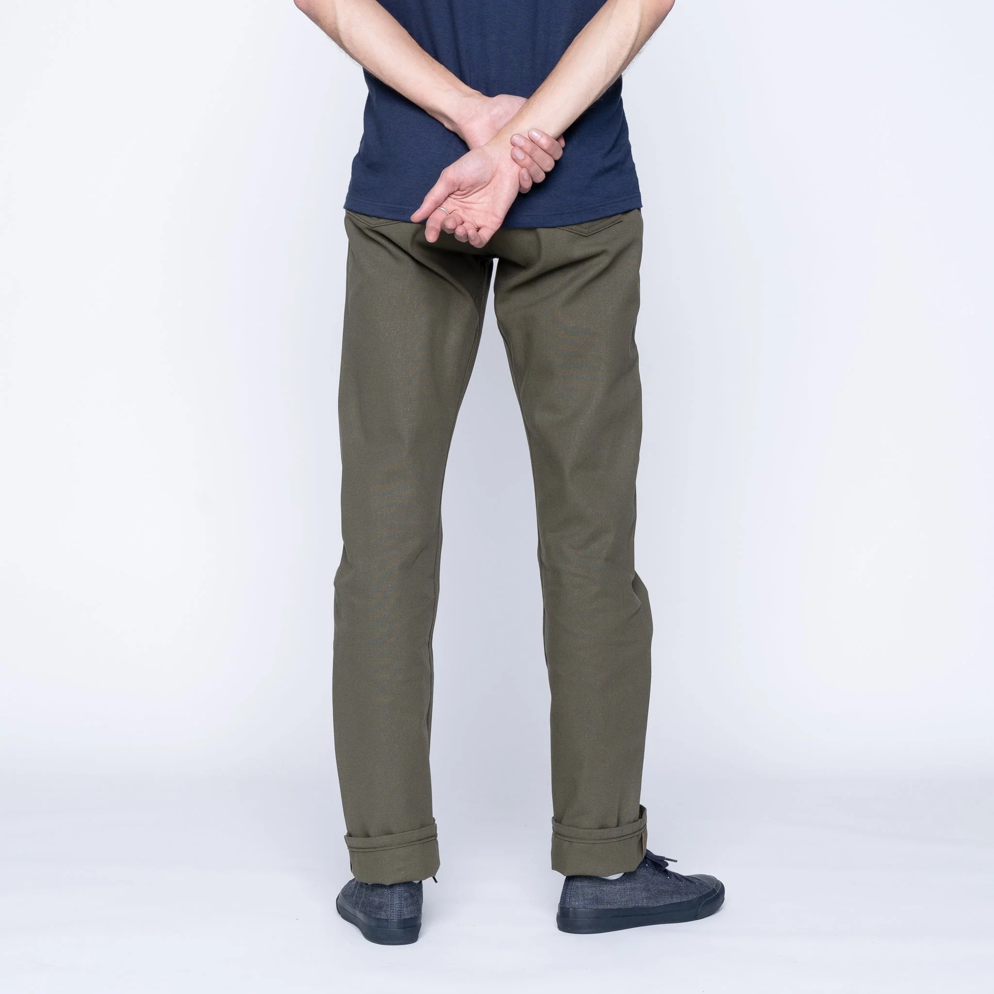 True Guy - Army Green Duck Selvedge - Image 3