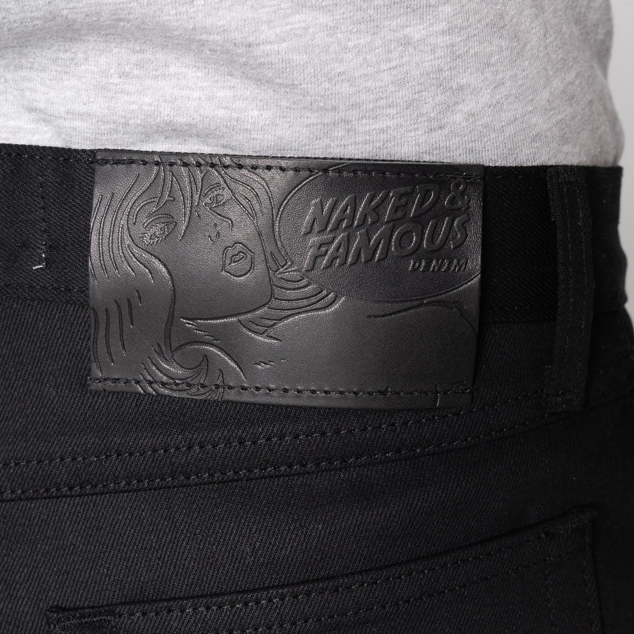 True Guy - Black Cobra Stretch Selvedge - Image 5
