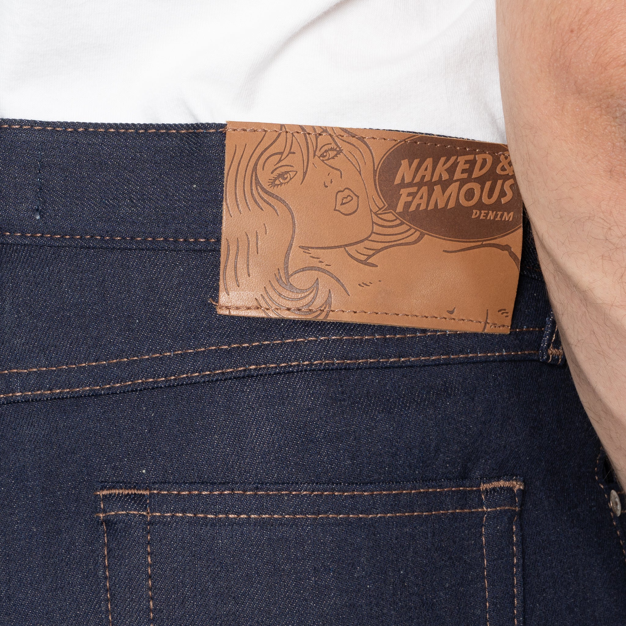 True  Guy - Coffee Dye Selvedge - Indigo - Image 6