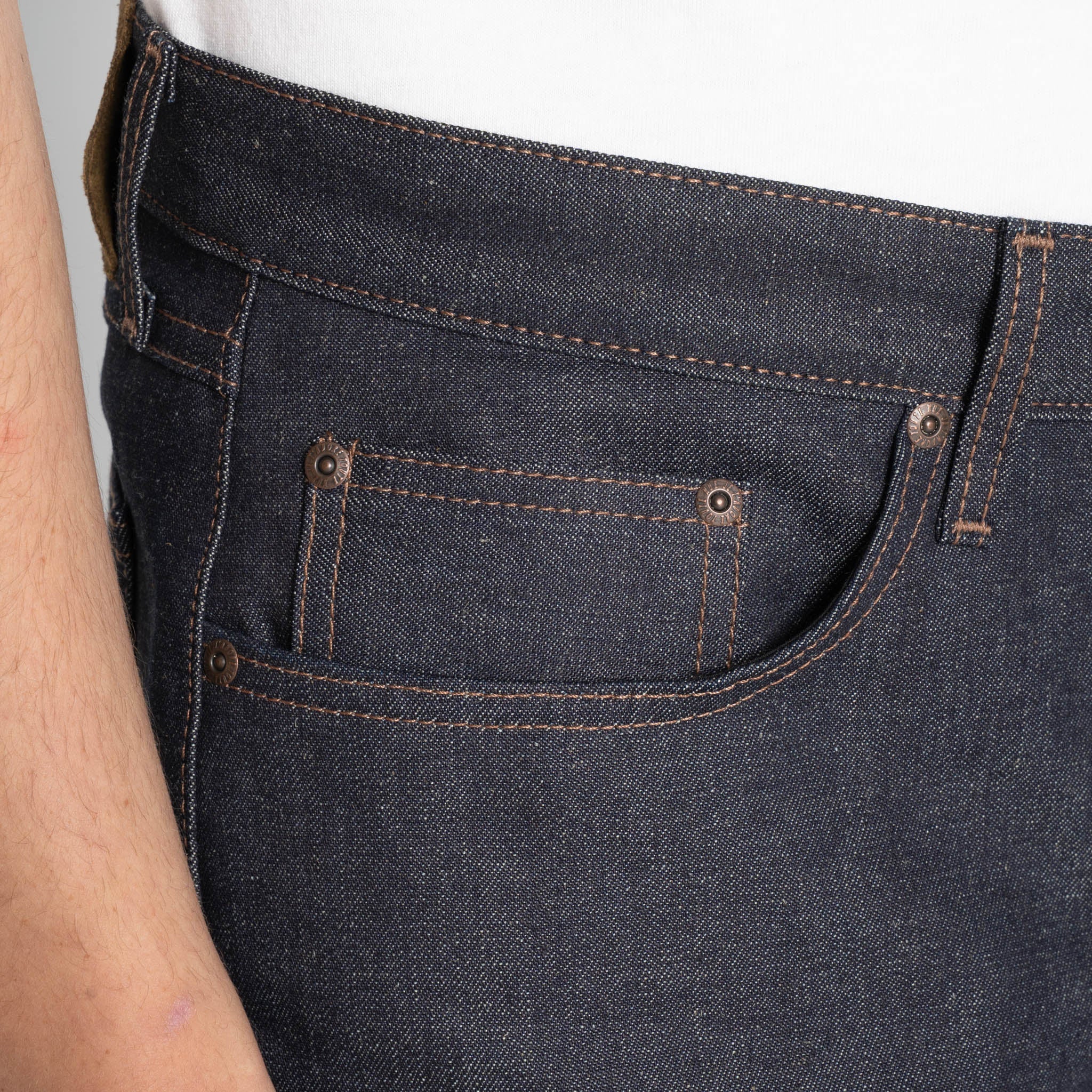 True Guy -  Hemp Blend  Selvedge - Indigo - Image 5