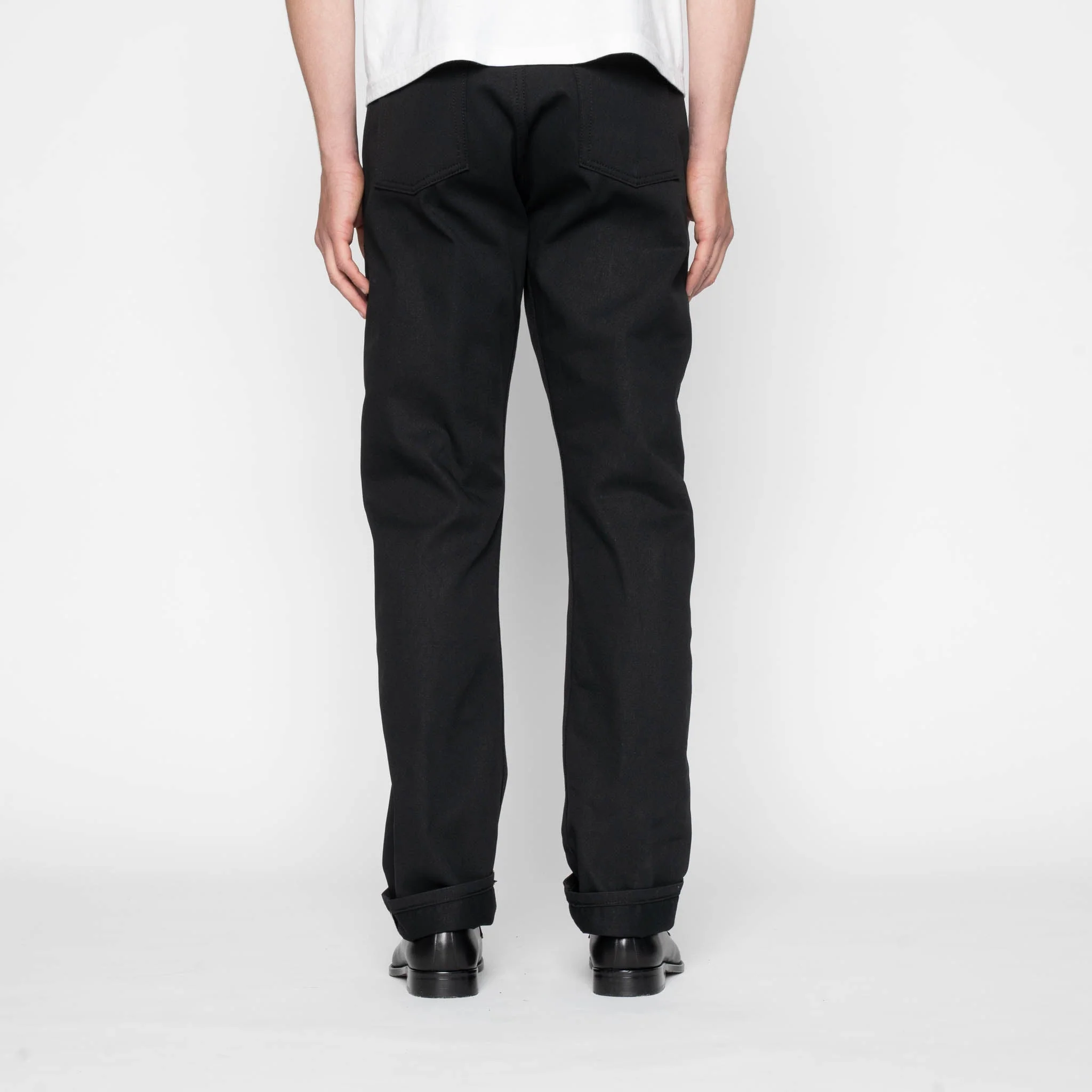 True Guy -  Selvedge Slacks Black - Image 4