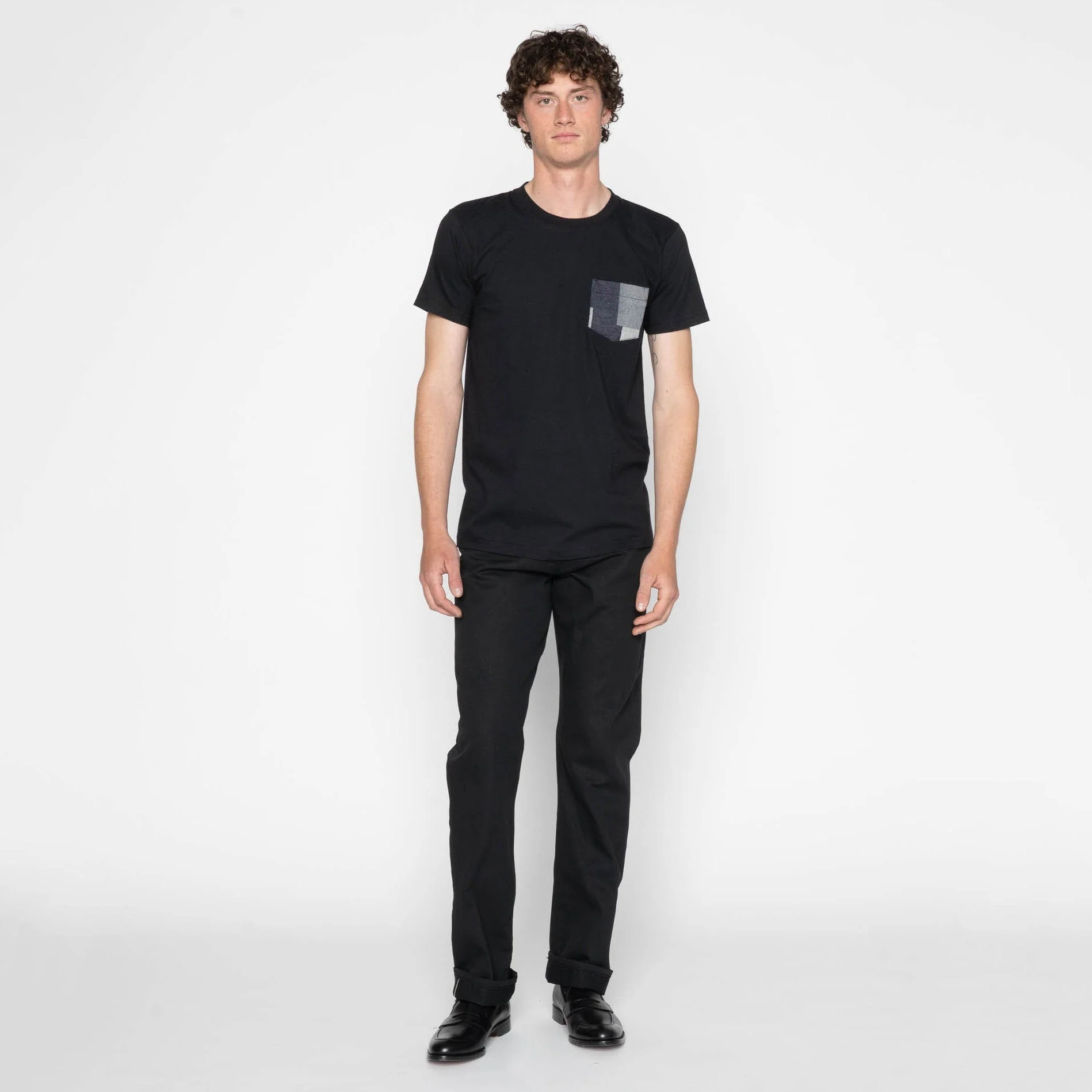 True Guy -  Selvedge Slacks Black - Image 8