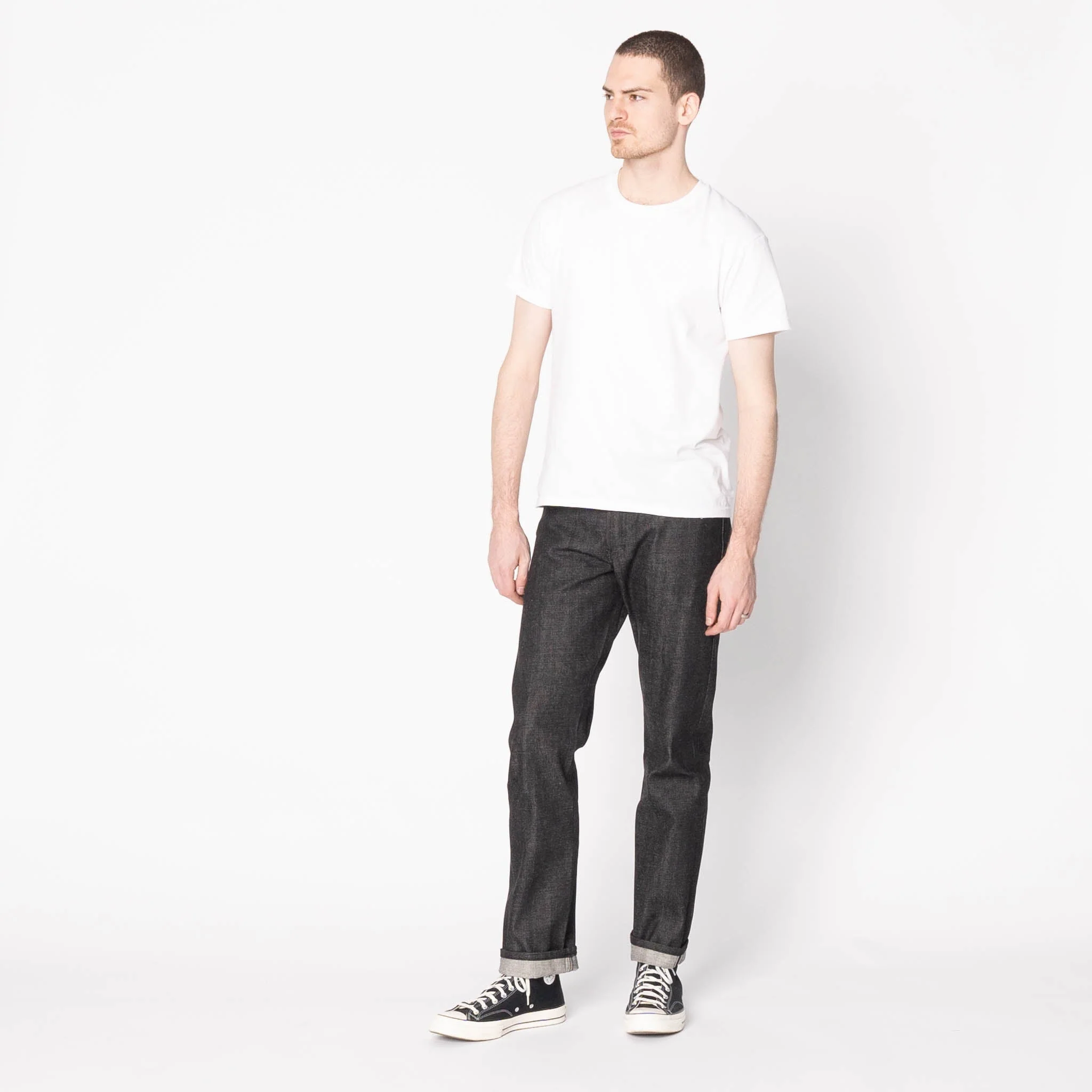 True Guy - Yatagarasu Selvedge - Black - Image 7