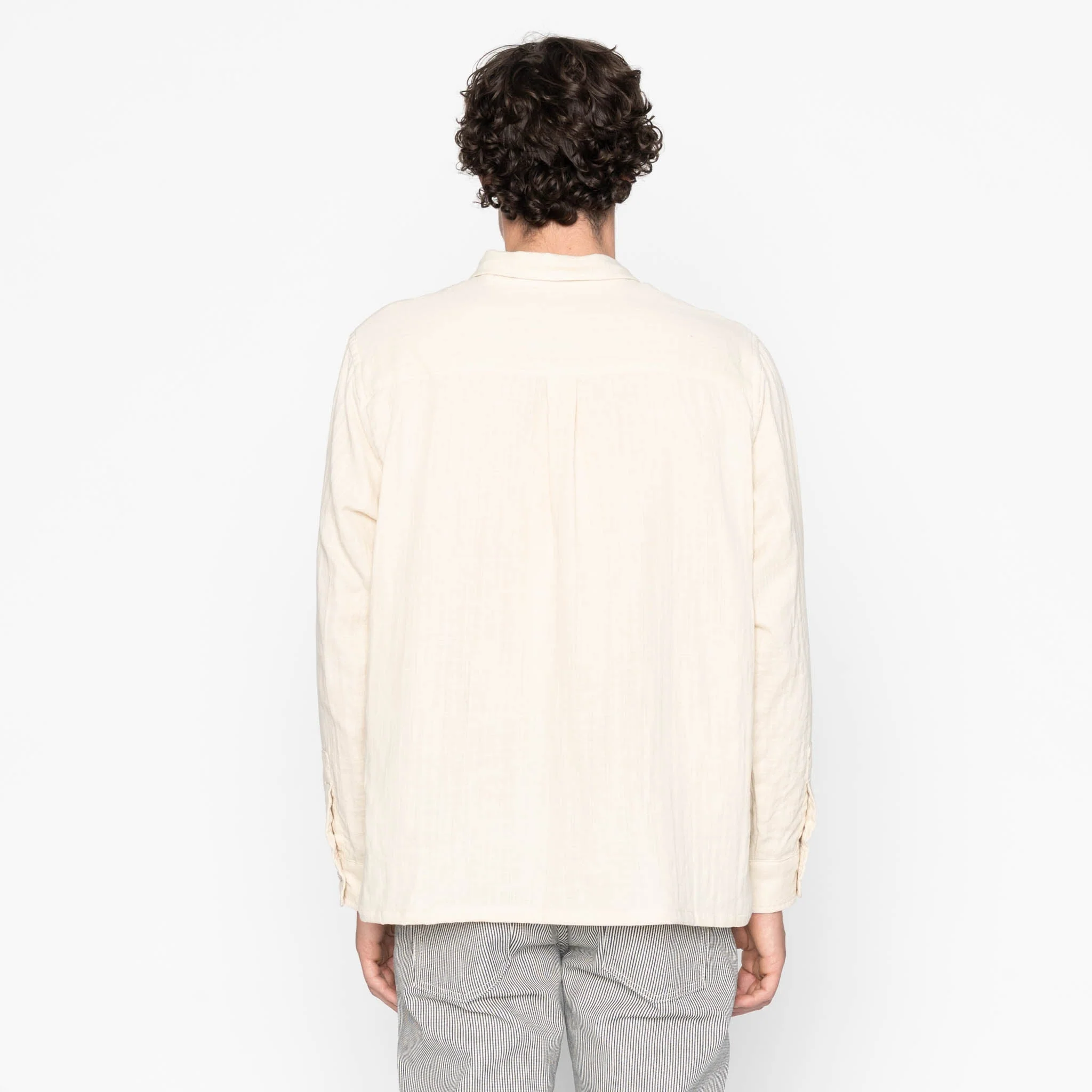 True Shirt - Double Weave Slub Gauze - Bone - Image 4