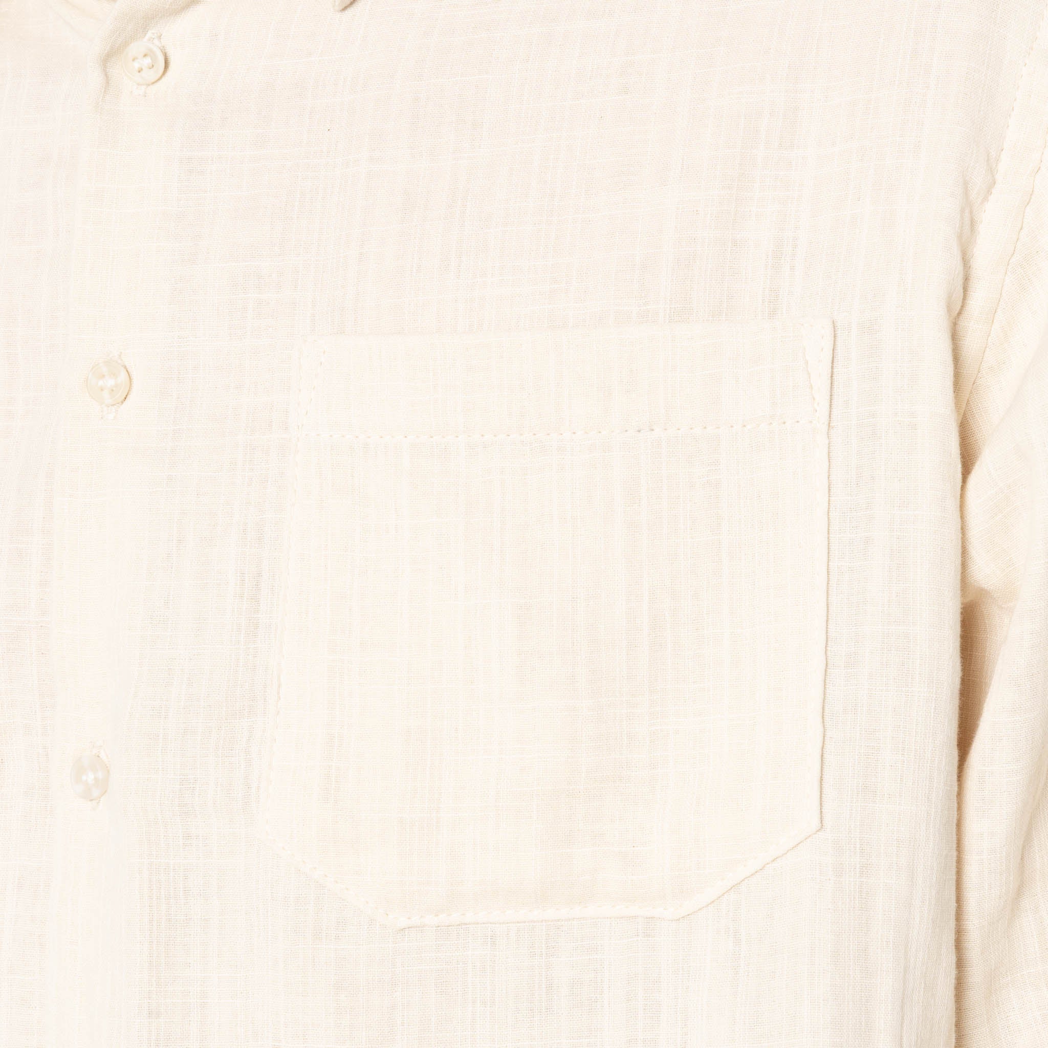 True Shirt - Double Weave Slub Gauze - Bone - Image 5