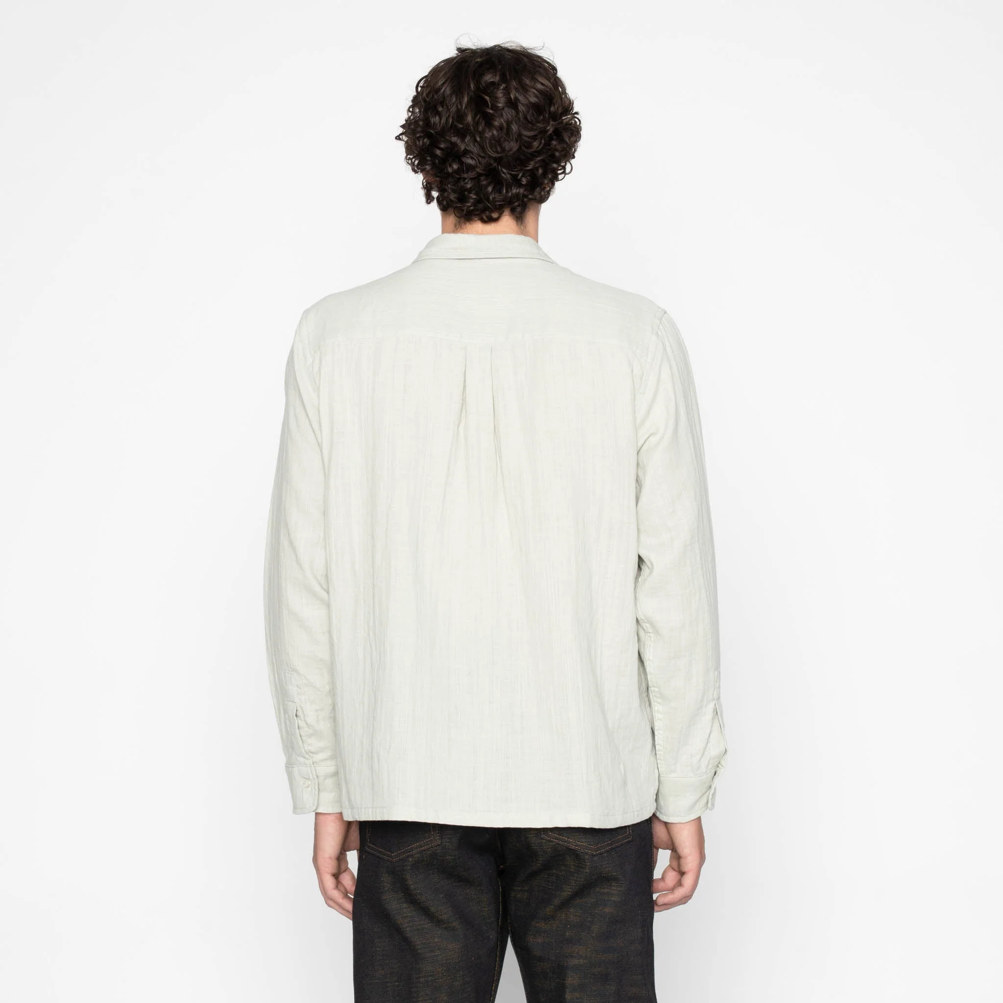 True Shirt - Double Weave Slub Gauze - Mint - Image 4