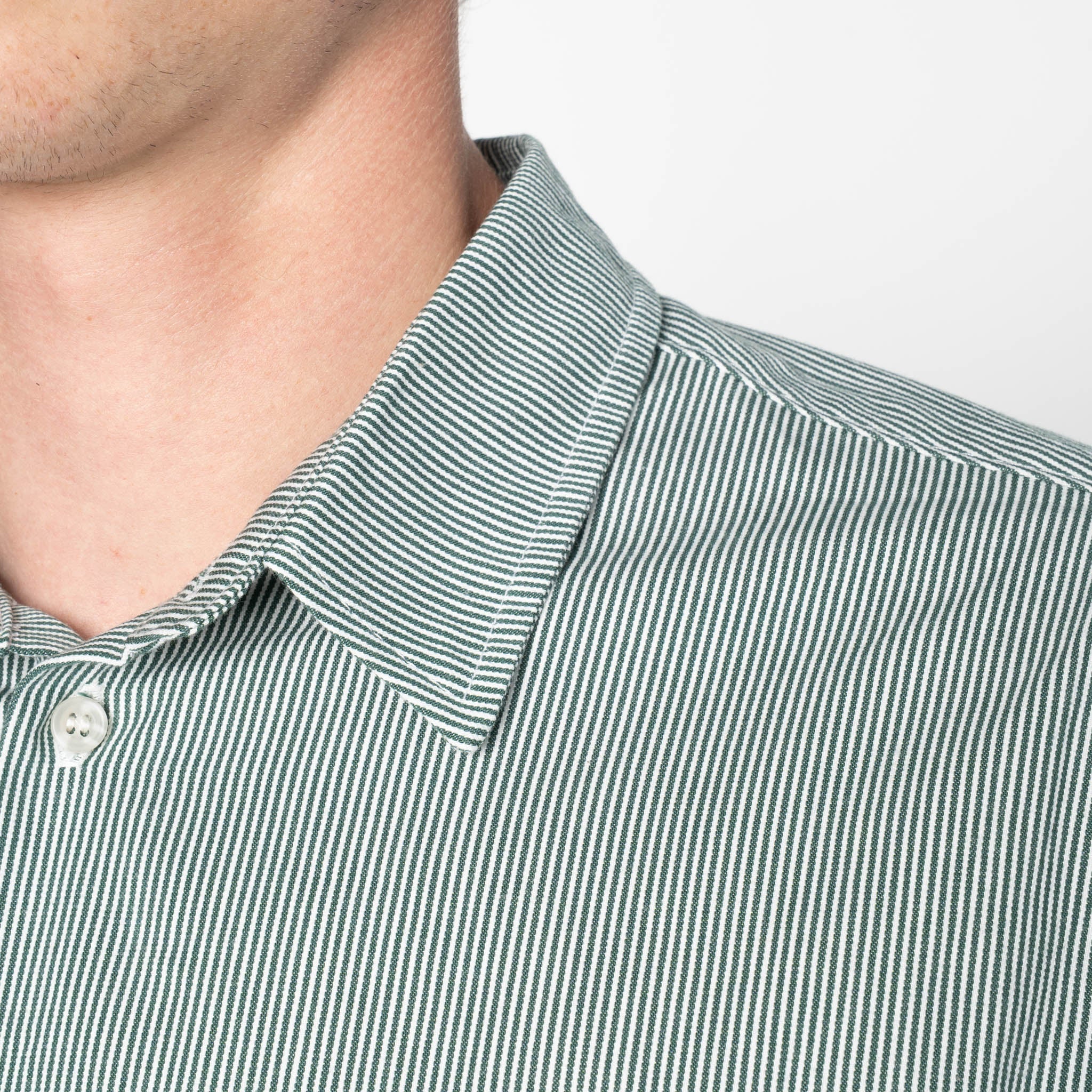 True Shirt - Organic Hickory - Green - Image 6