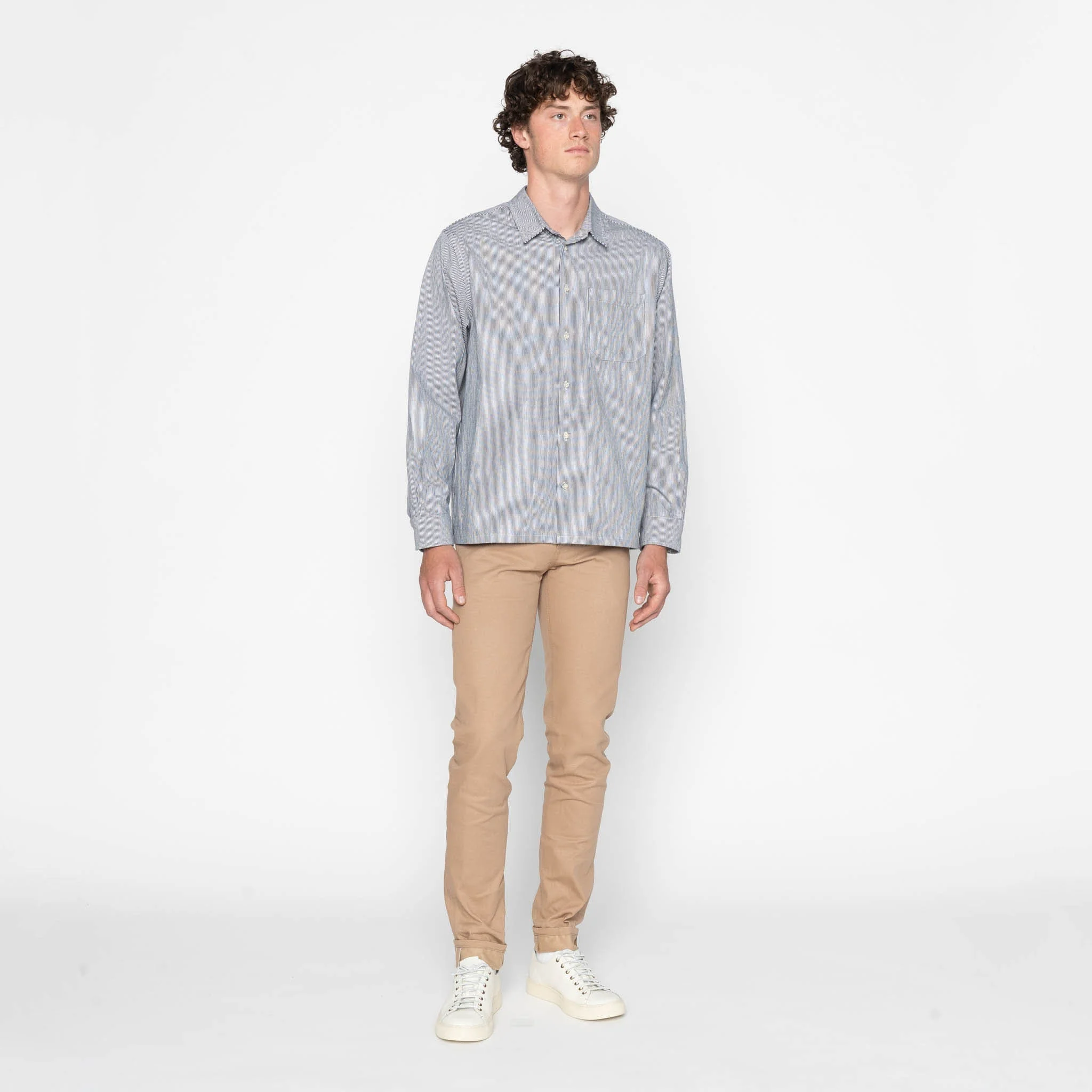 True Shirt - Organic Hickory - Indigo - Image 7
