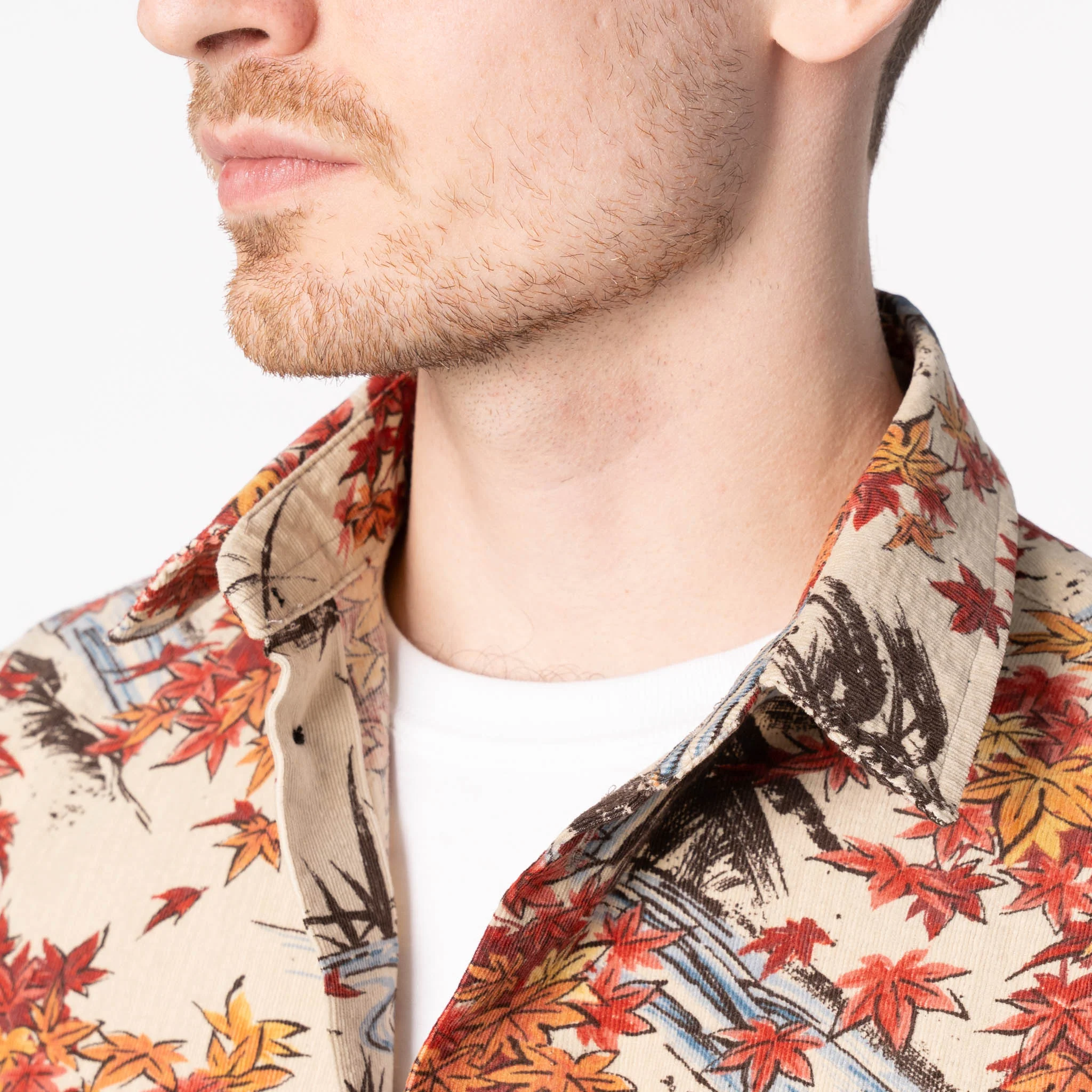 True Shirt - Printed - Autumn - Cream - Image 4