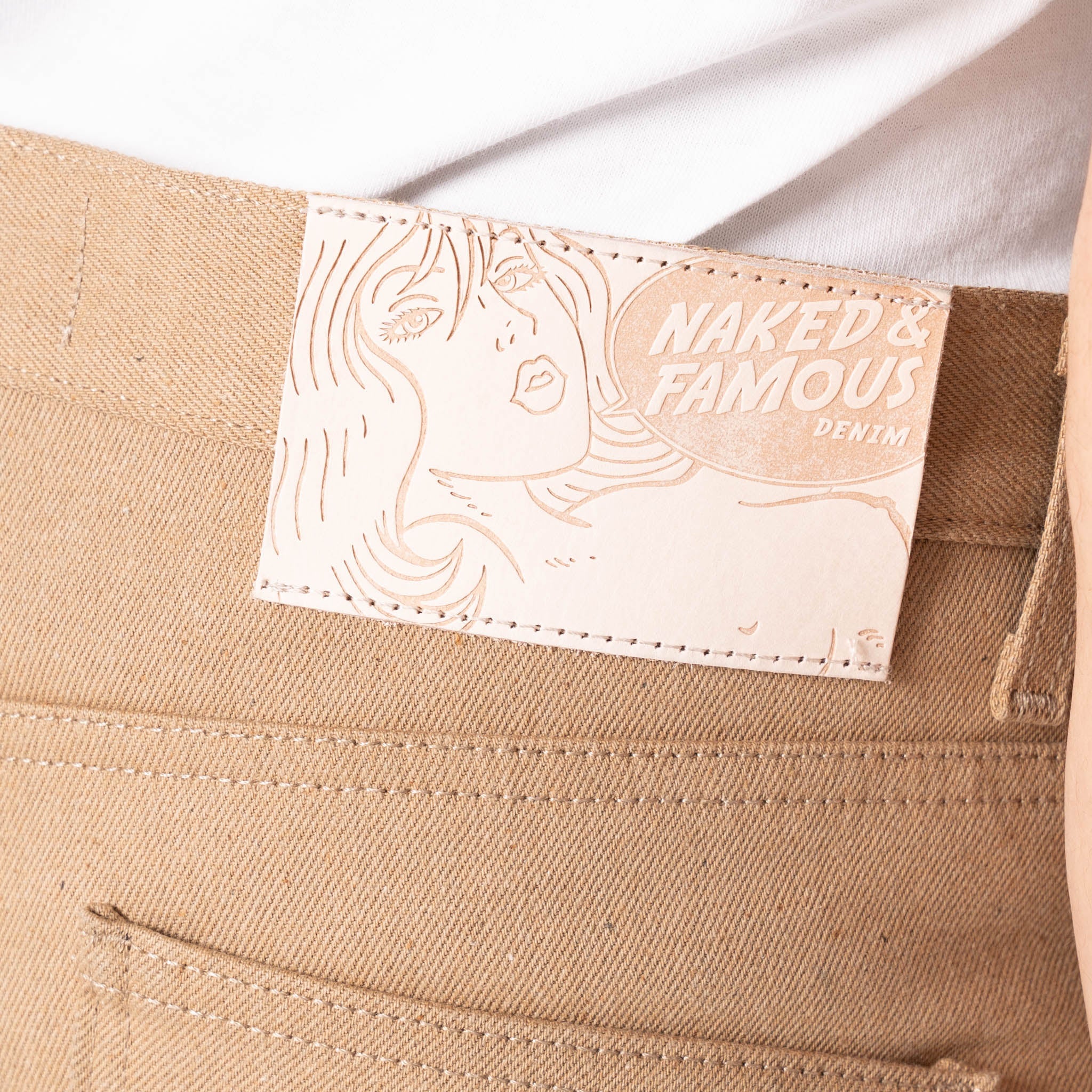 Weird Guy -  Brown Fox Selvedge - Brown - Image 5