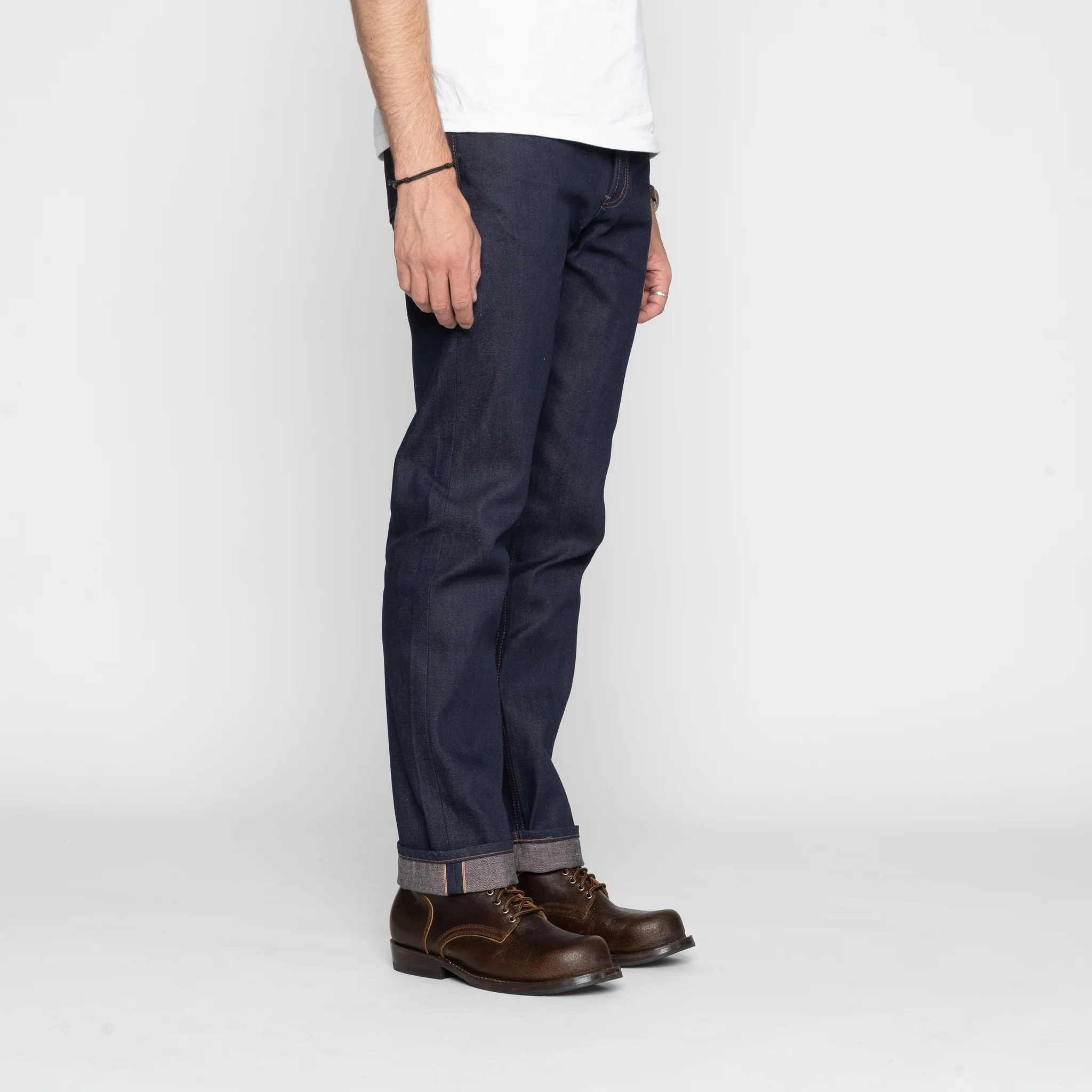Weird Guy - Coffee Dye Selvedge - Indigo - Image 3