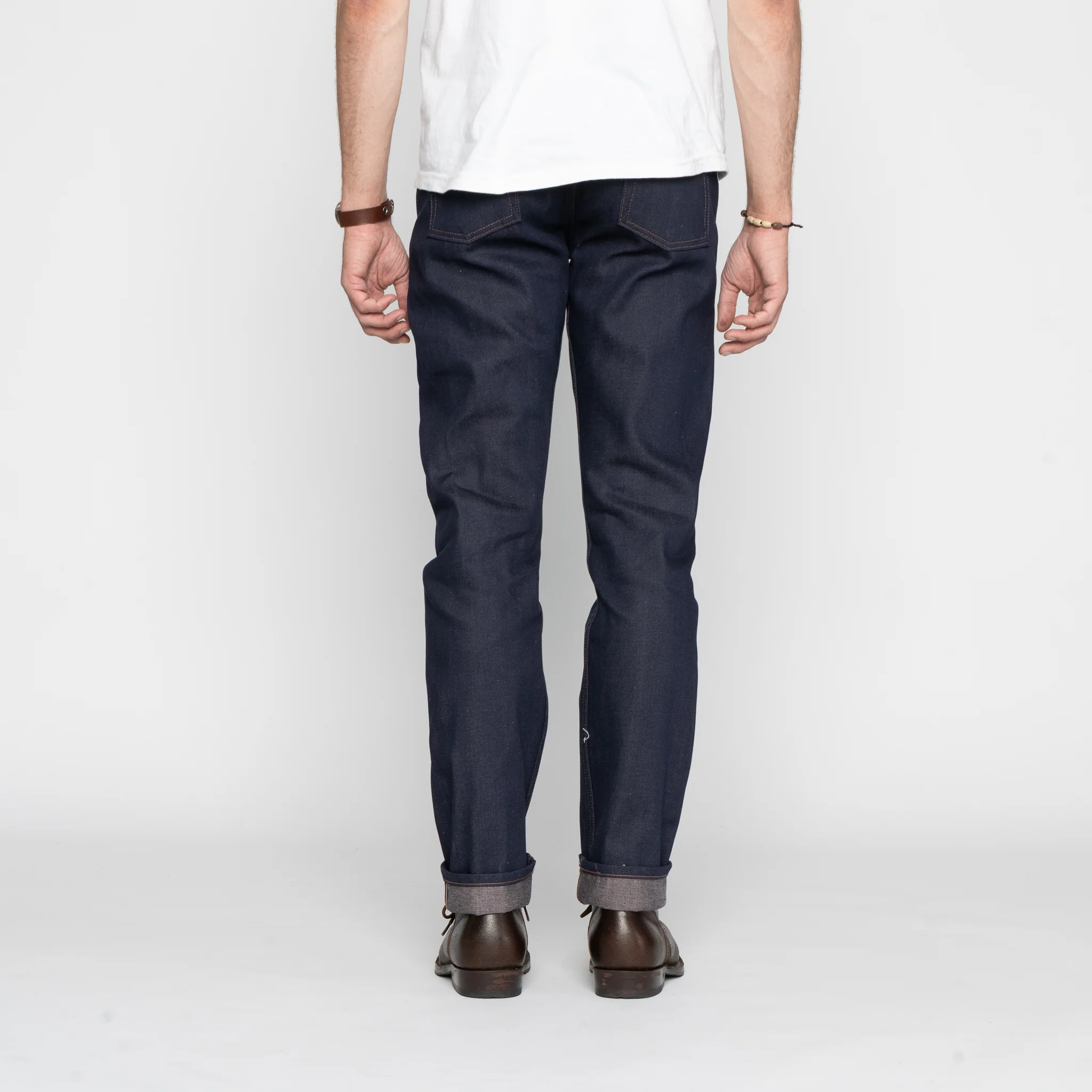Weird Guy - Coffee Dye Selvedge - Indigo - Image 4