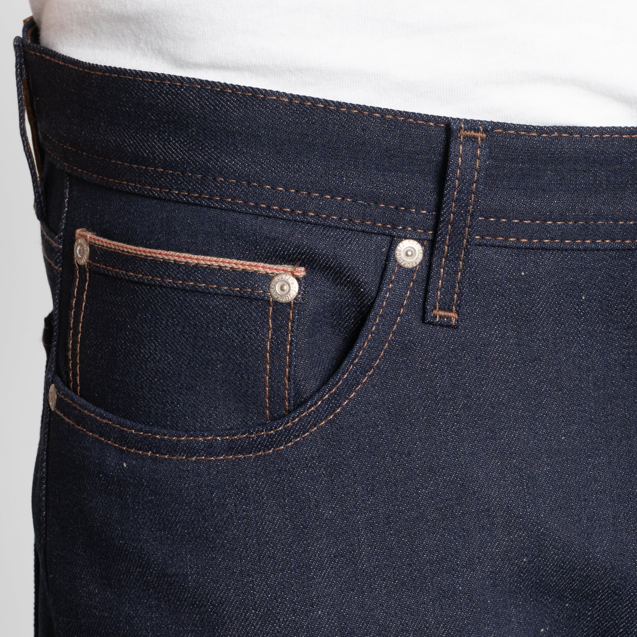 Weird Guy - Coffee Dye Selvedge - Indigo - Image 5