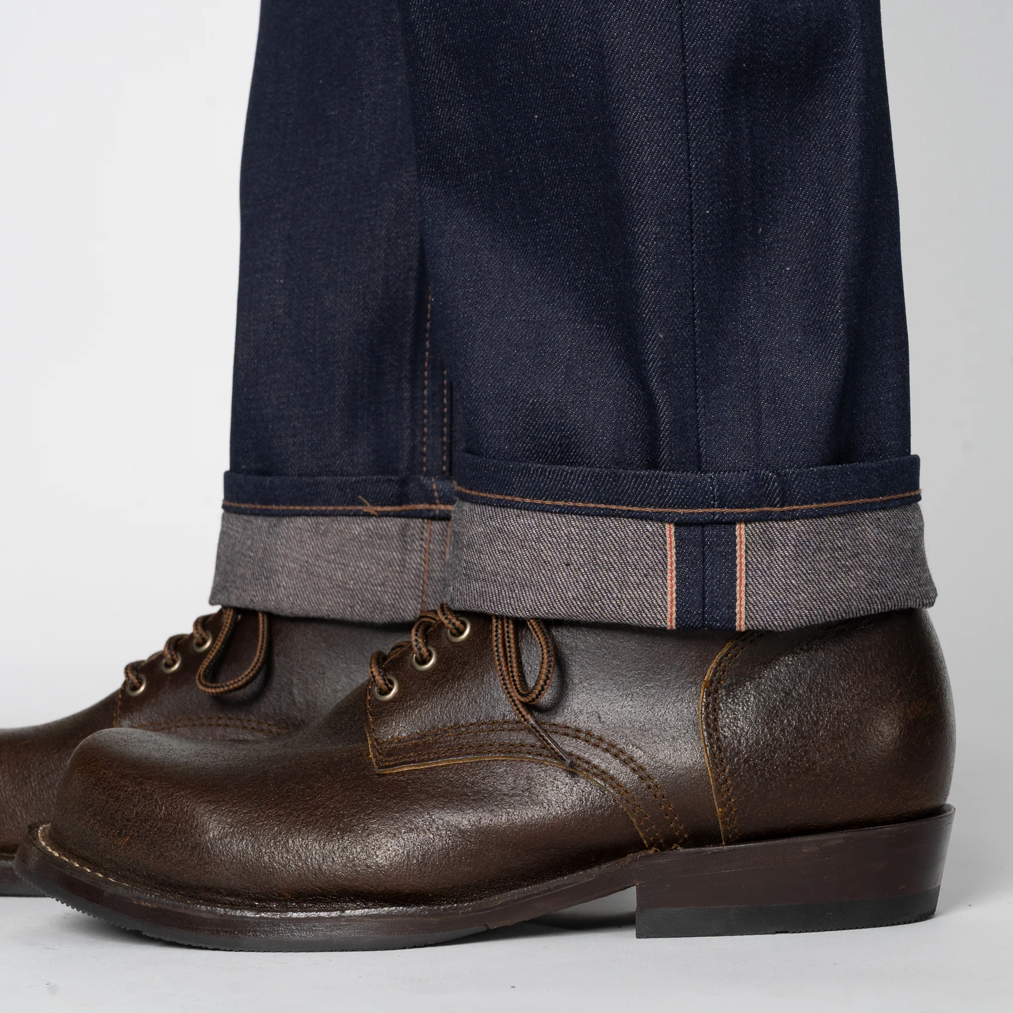 Weird Guy - Coffee Dye Selvedge - Indigo - Image 7