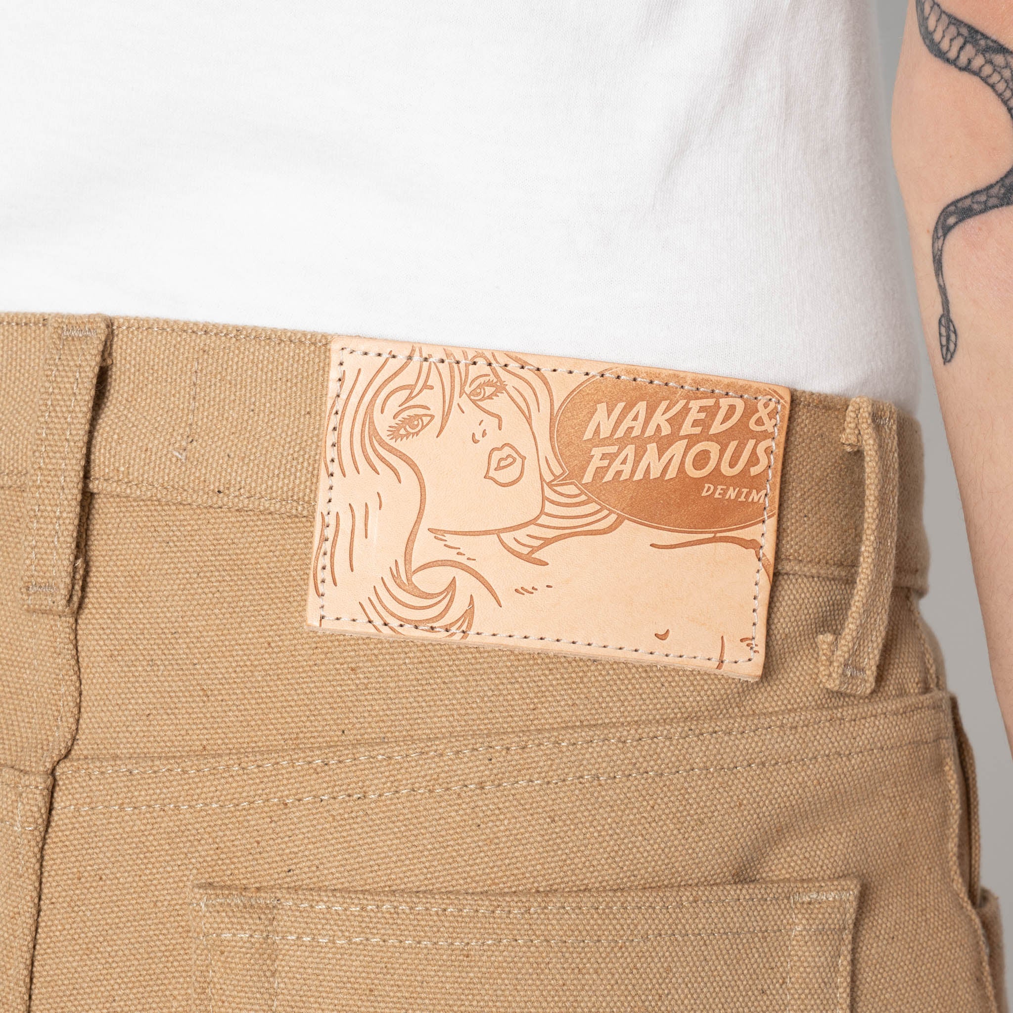Weird Guy - Fat Fox Selvedge - Brown - Image 5