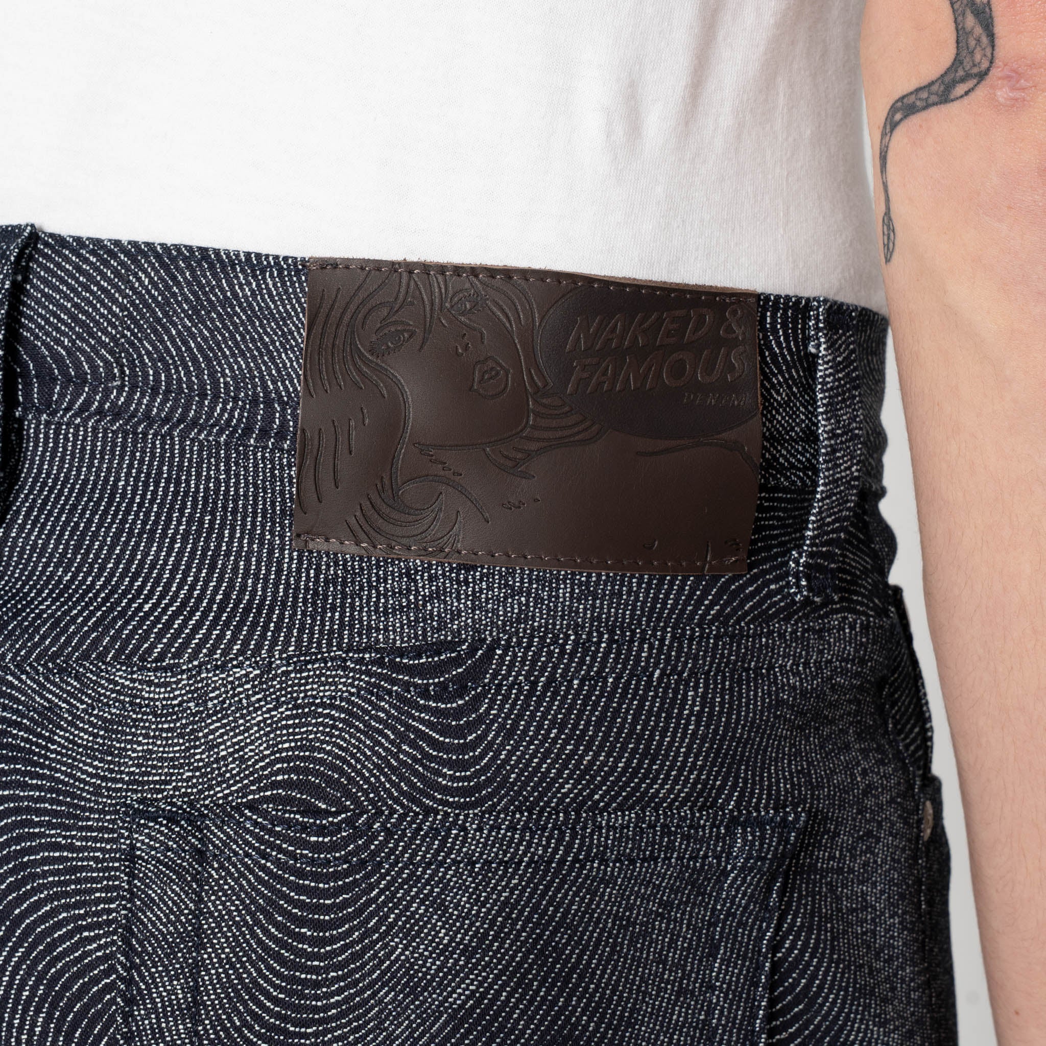 Weird Guy - Fingerprint Denim - Indigo - Image 6