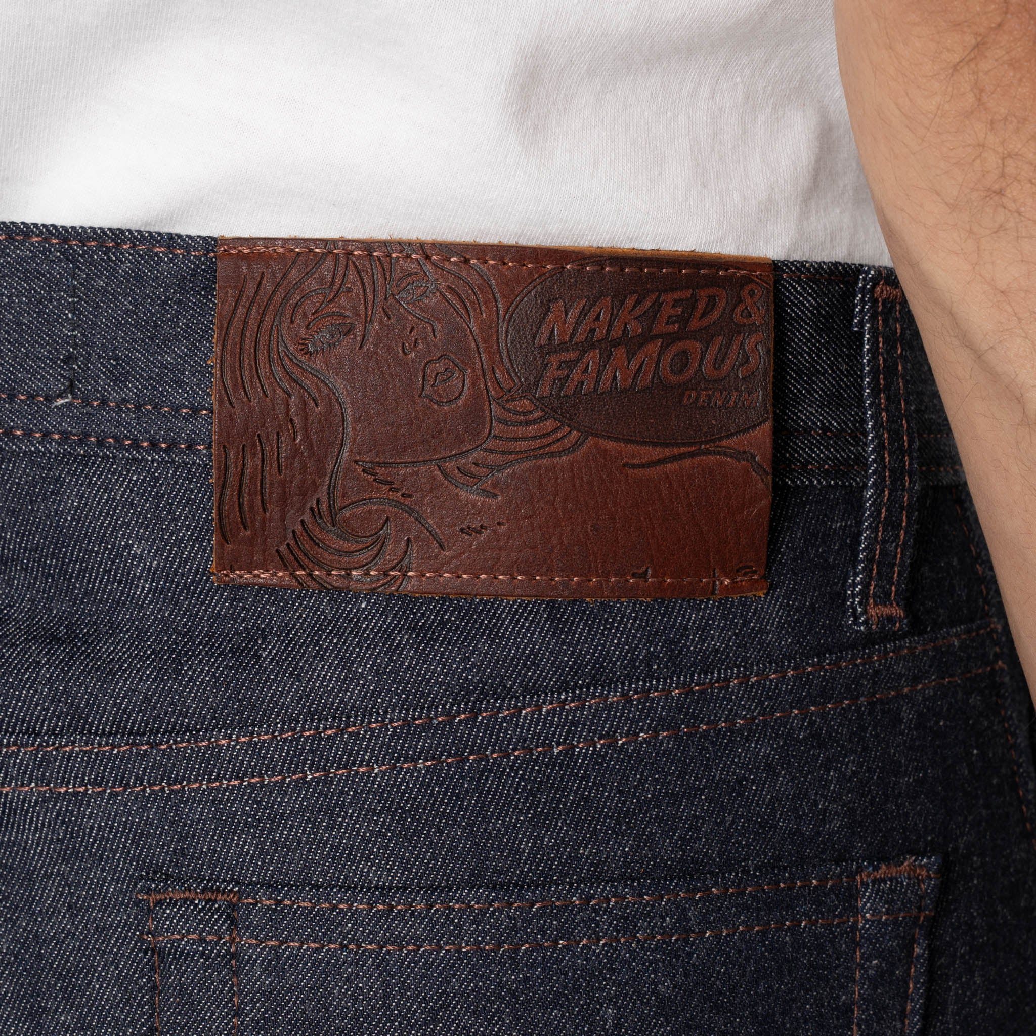 Weird Guy - Flying Squirrel Selvedge - Indigo - Image 6