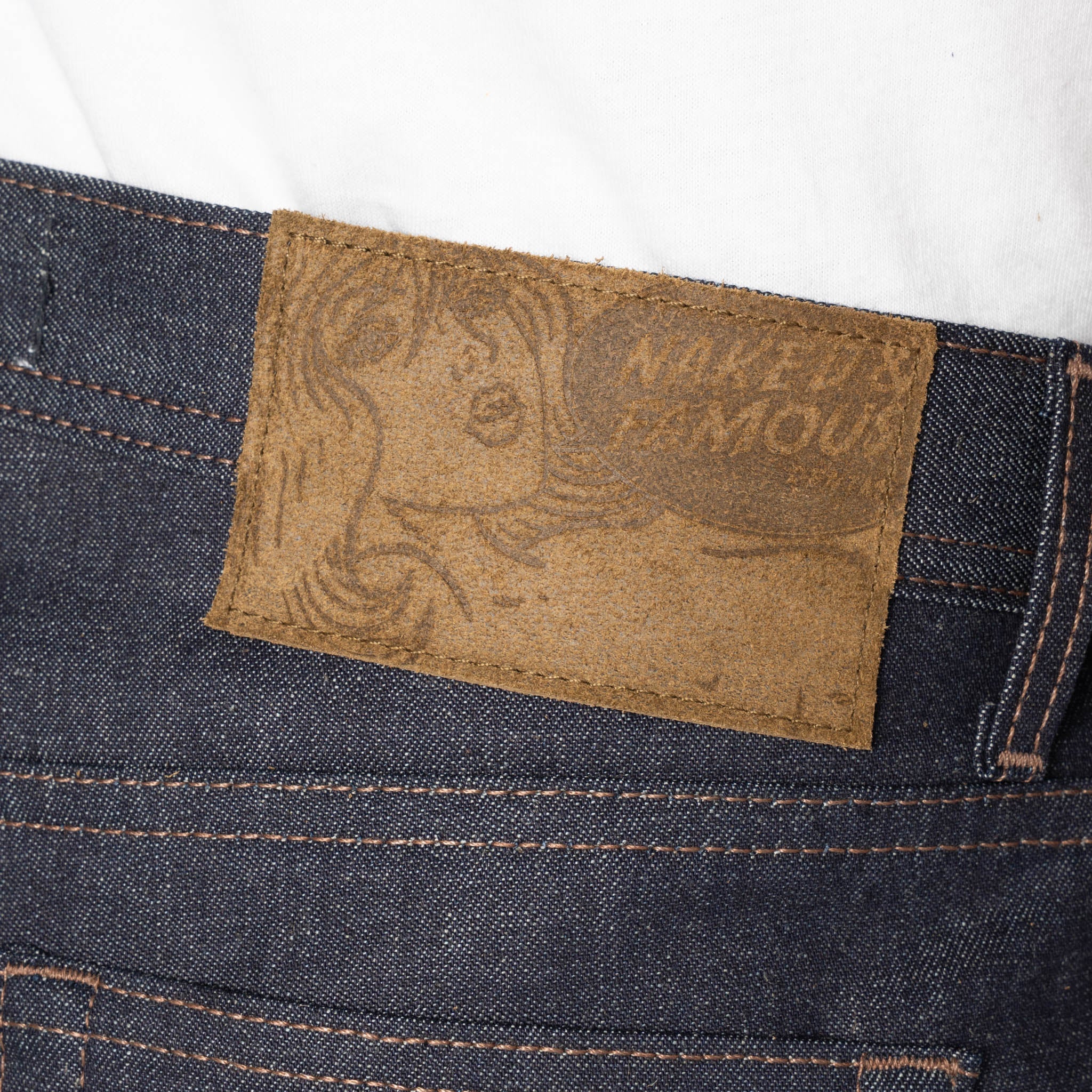 Weird Guy -  Hemp Blend  Selvedge - Indigo - Image 6