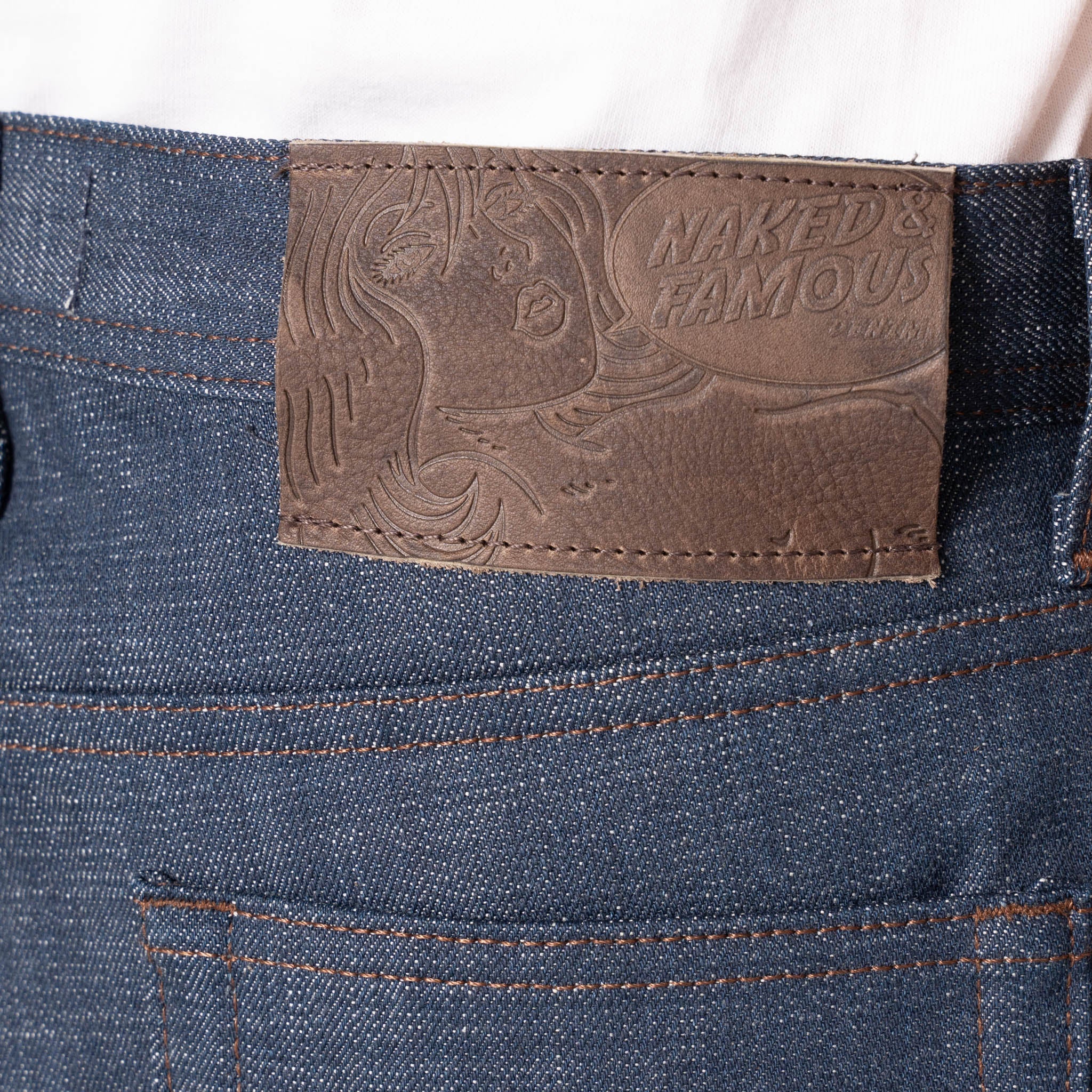 Weird Guy - Kawataro Selvedge - Indigo - Image 5