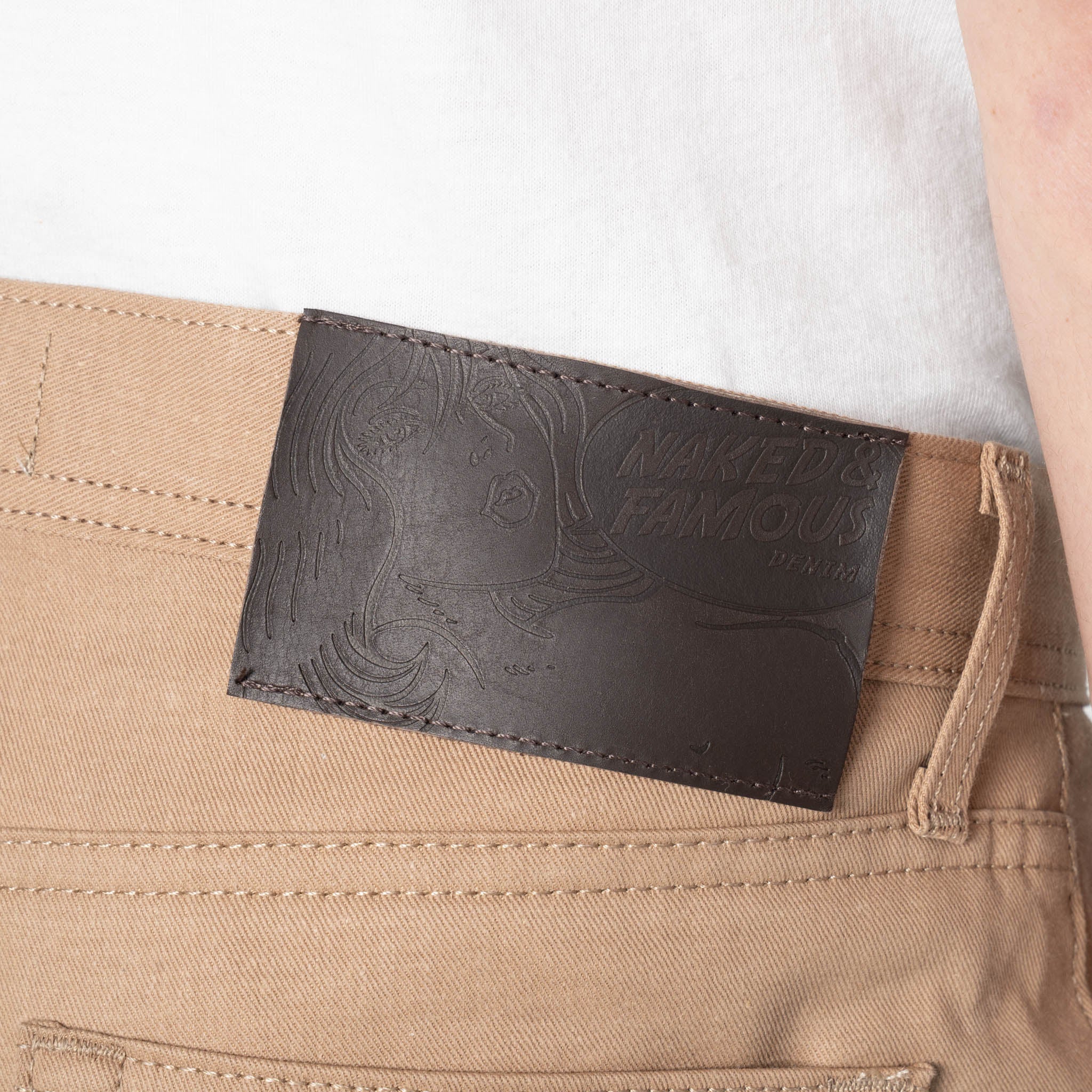 Weird Guy - Selvedge Slacks Beige - Image 6