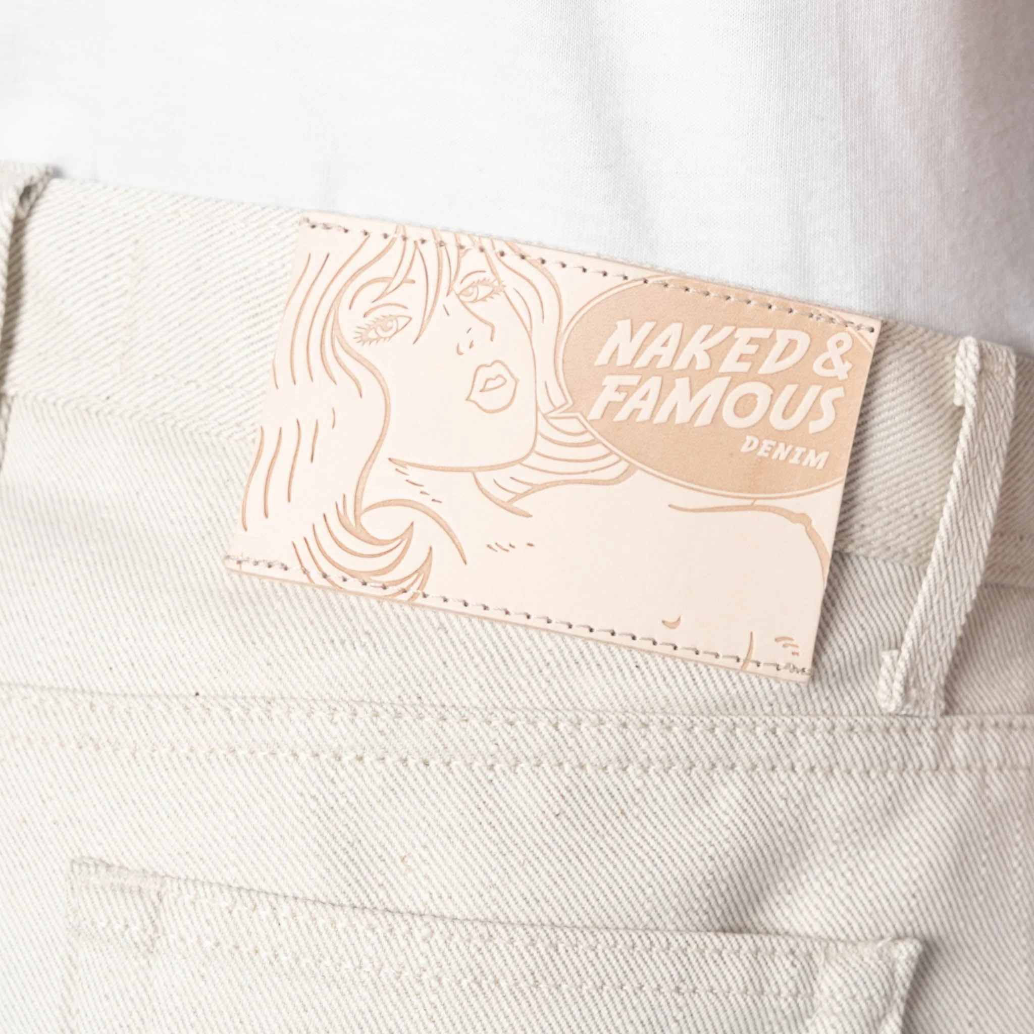 Weird Guy - Tabi Selvedge - Off White - Image 6